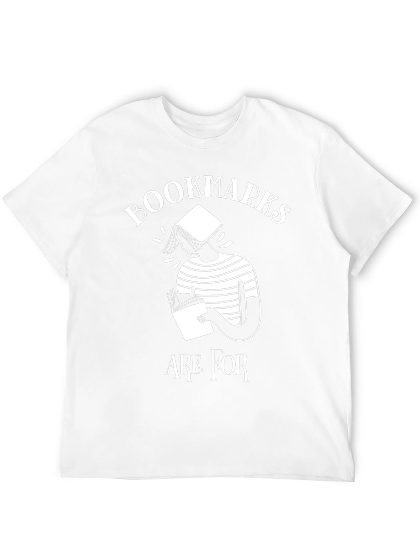 Bookmarks Are For Shirt - Book Lover Tee