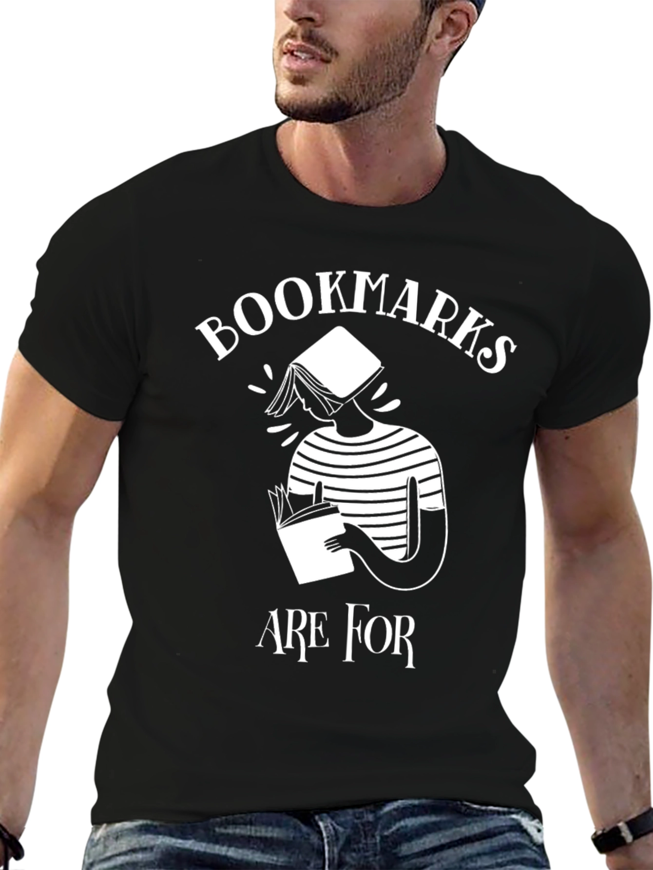Bookmarks Are For Shirt - Book Lover Tee