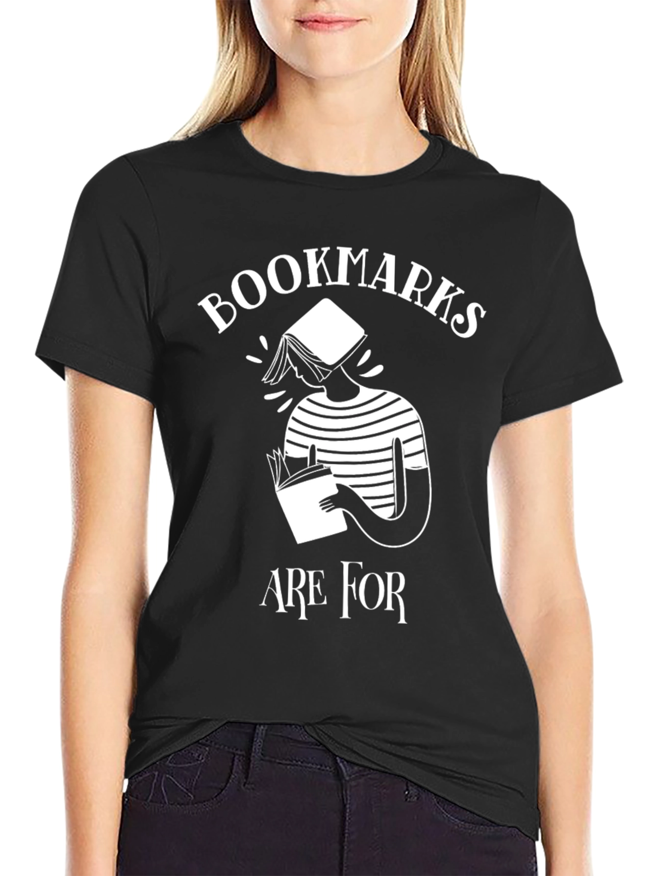 Bookmarks Are For Shirt - Book Lover Tee