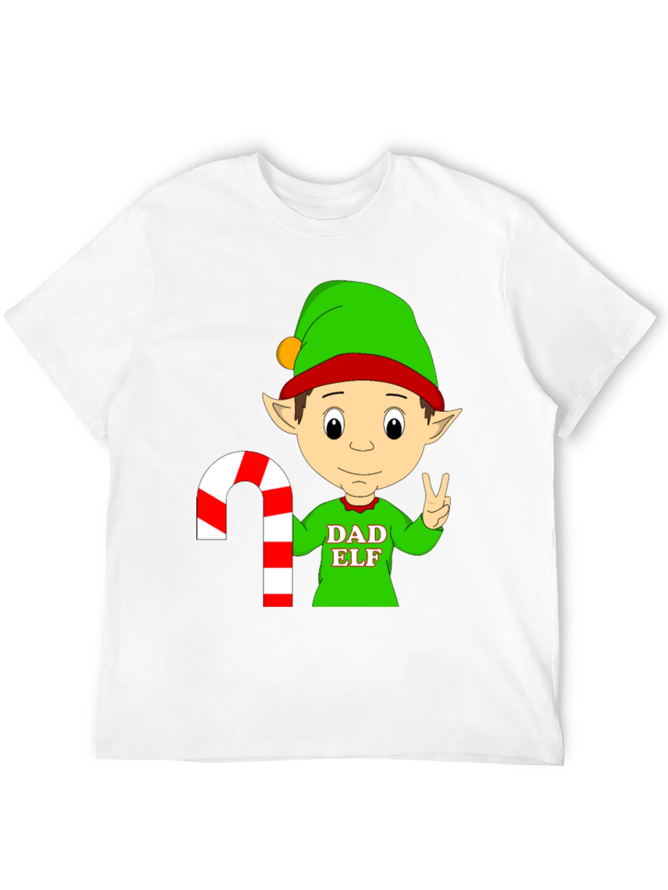 Dad Elf Christmas T-Shirt