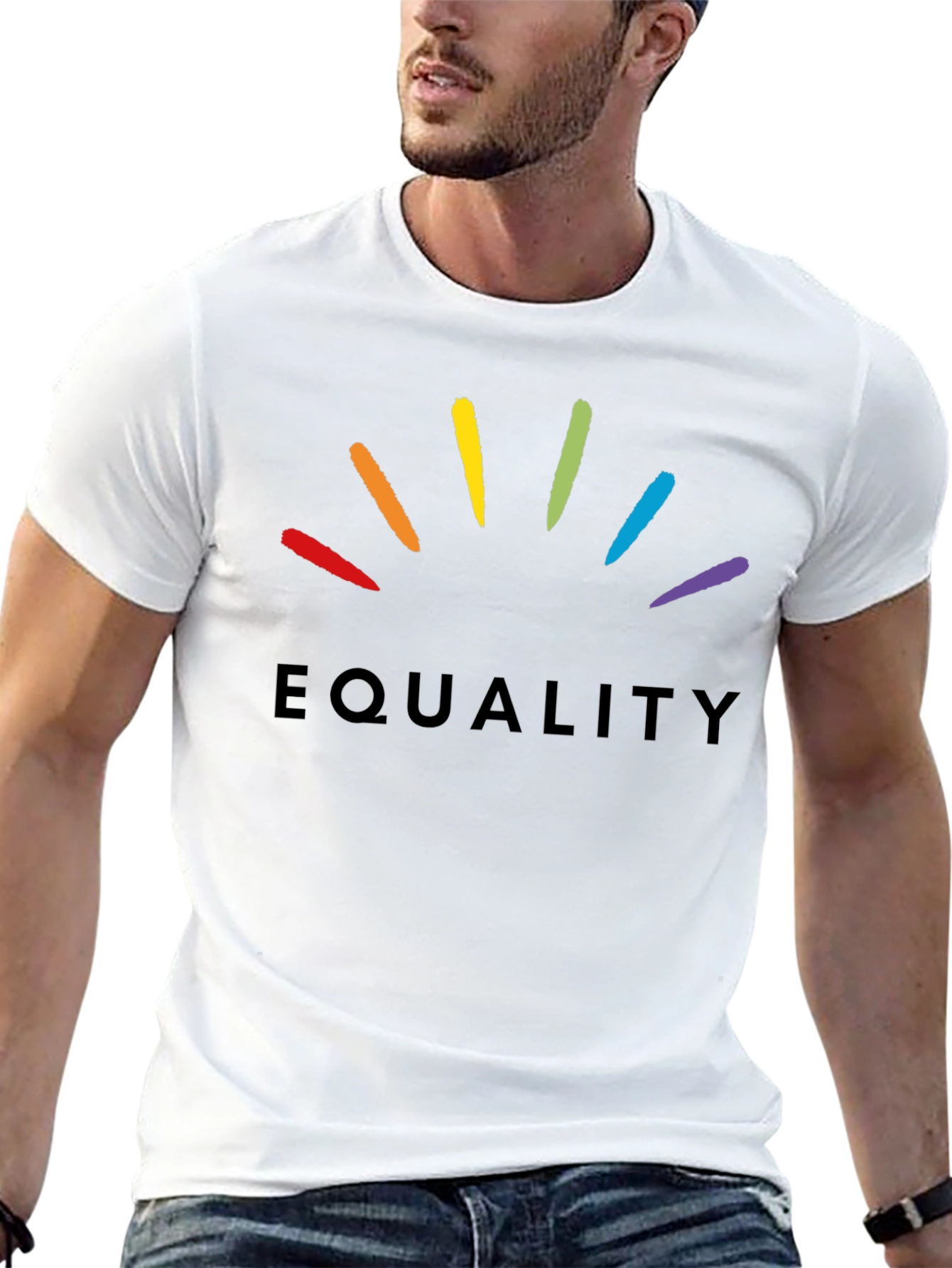 Equality Rainbow T-Shirt - Pride Tee