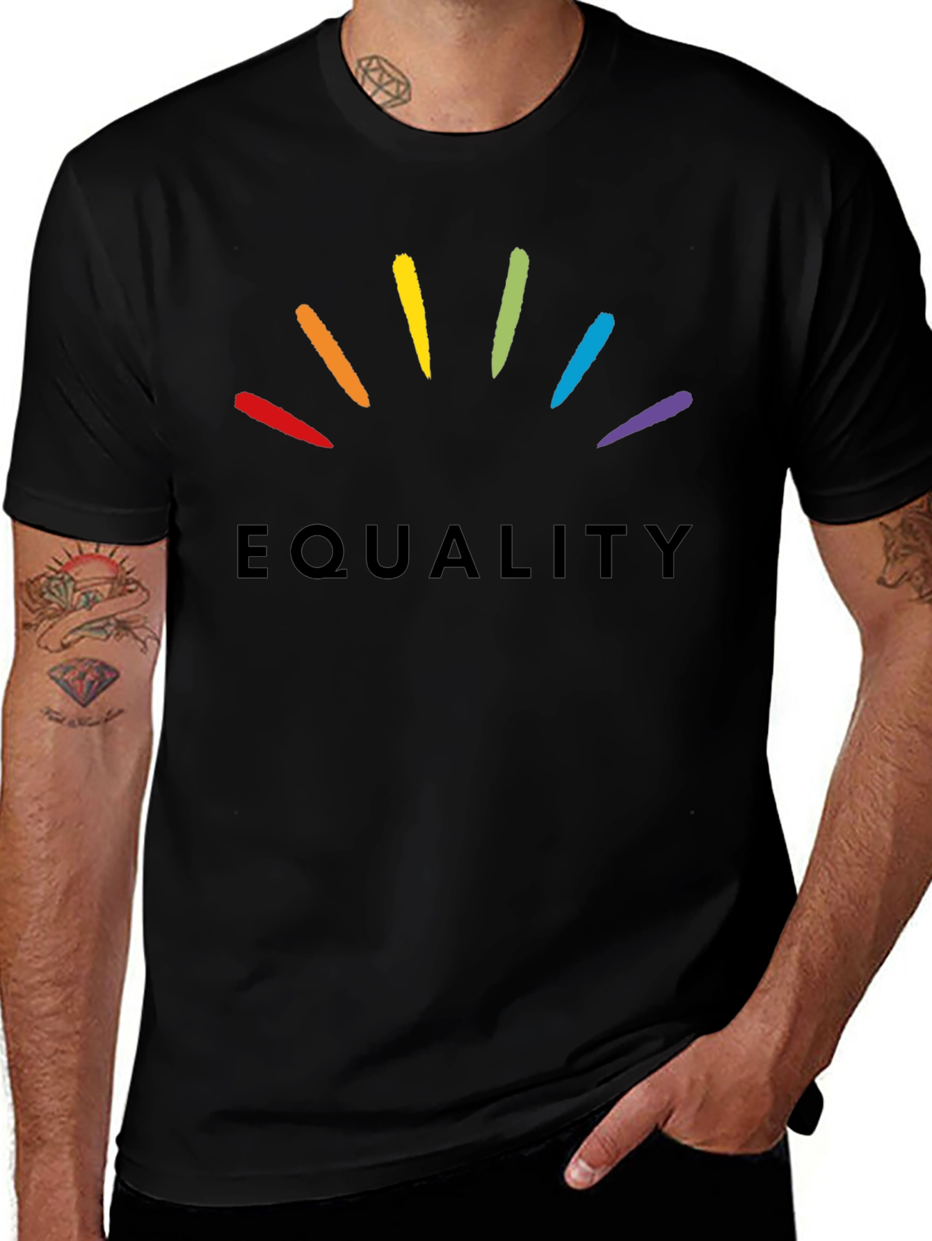 Equality Rainbow T-Shirt - Pride Tee