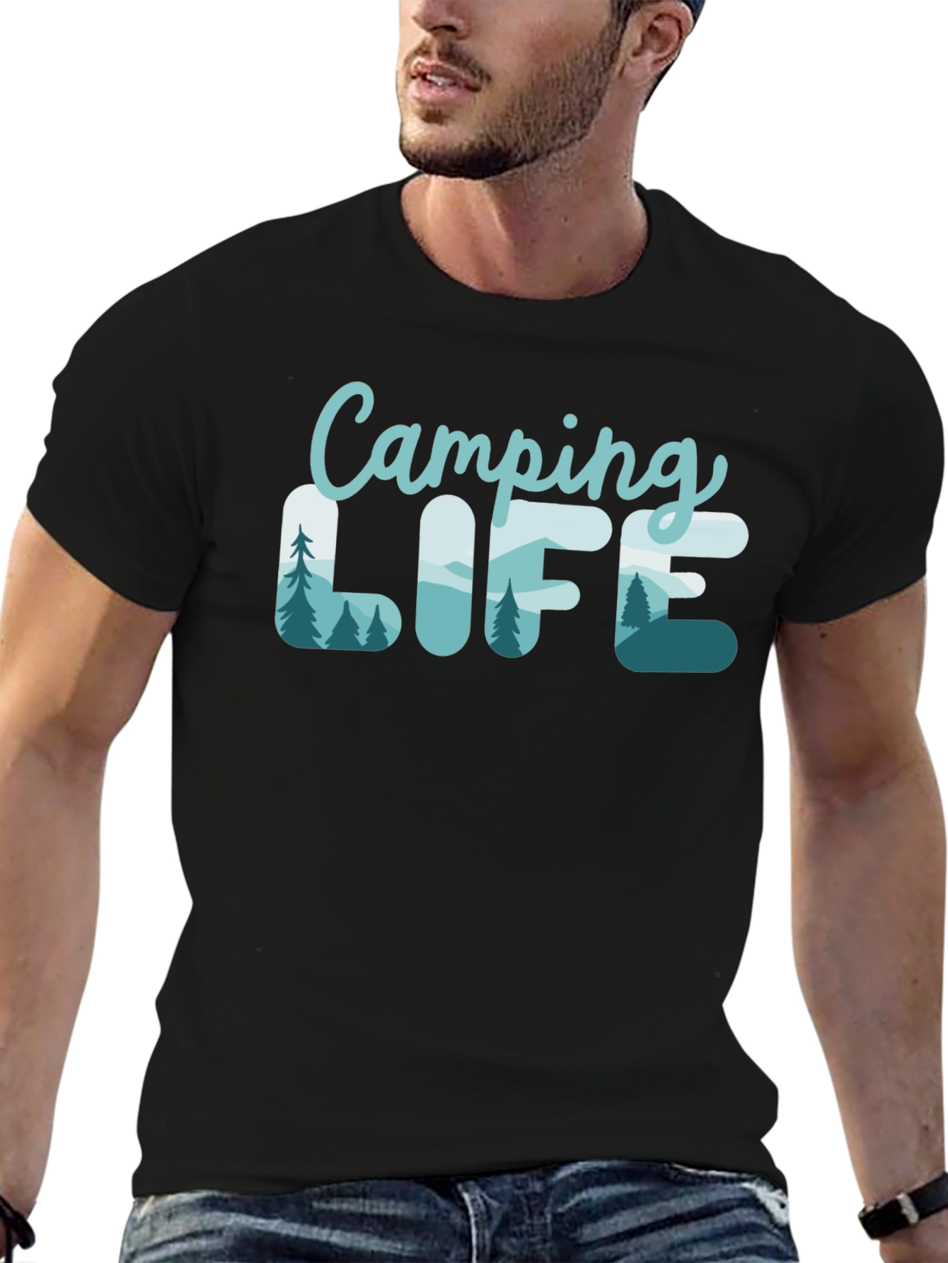 Camping Life Graphic T-Shirt - Adventure Tee