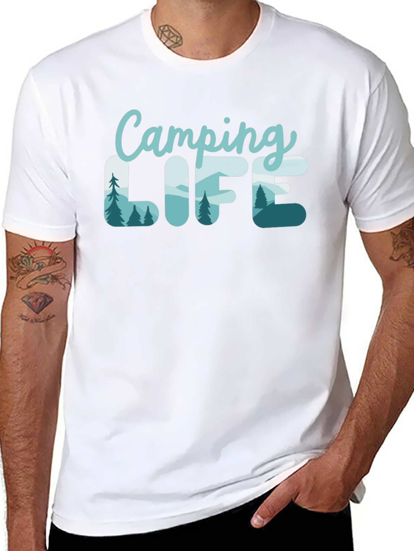 Camping Life Graphic T-Shirt - Adventure Tee