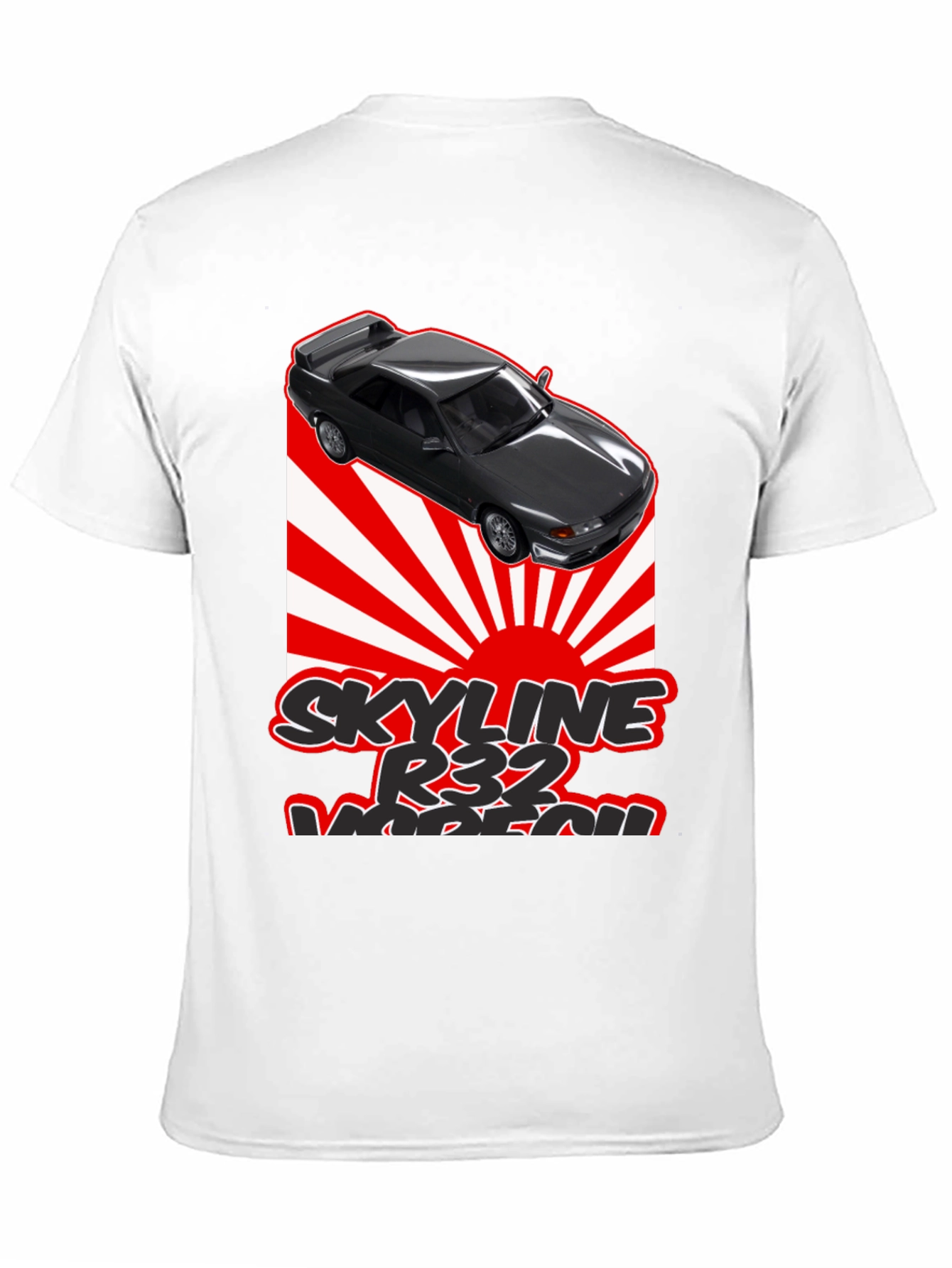 Skyline R32 T-Shirt - Japanese Racing Design