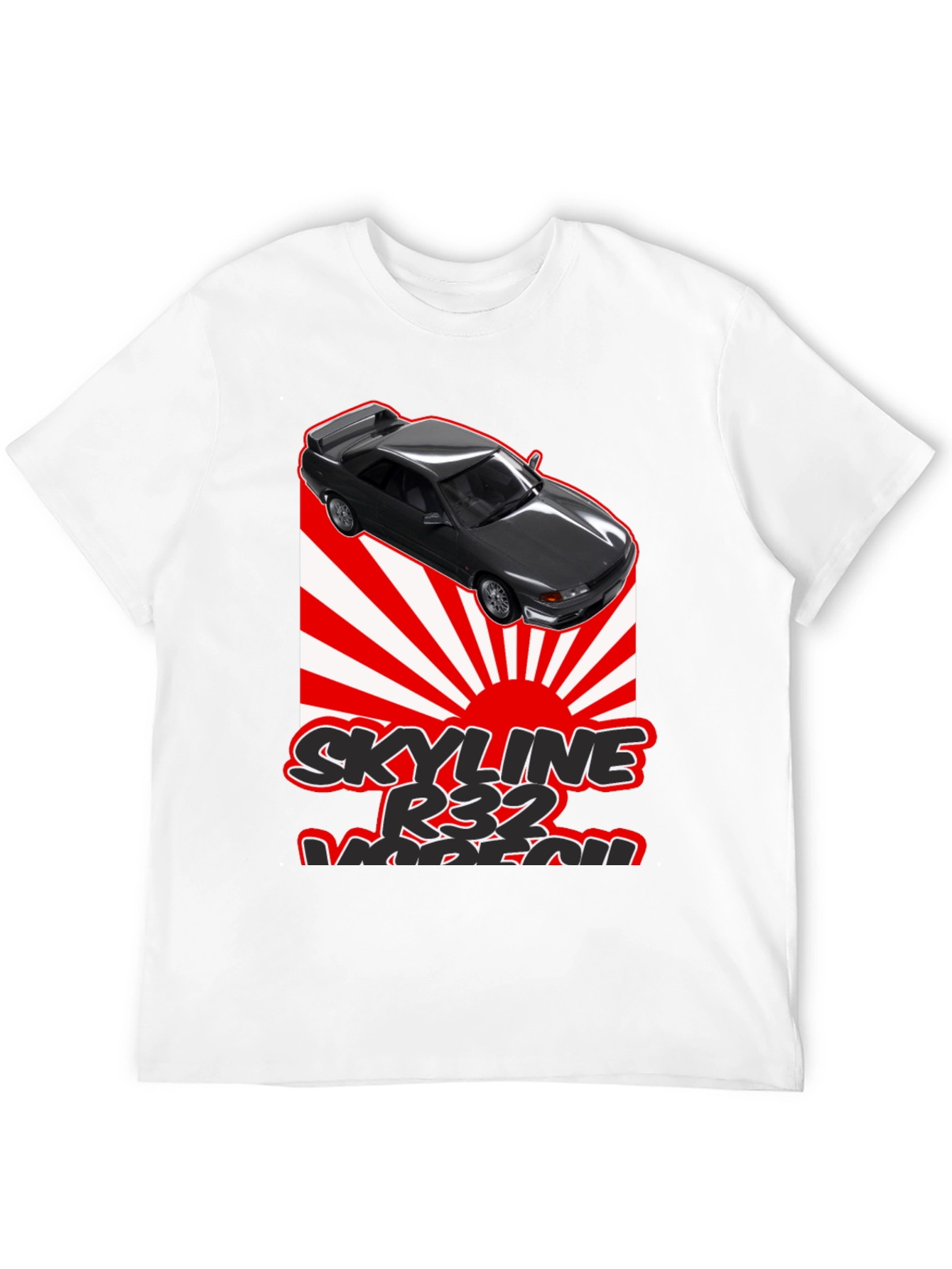 Skyline R32 T-Shirt - Japanese Racing Design