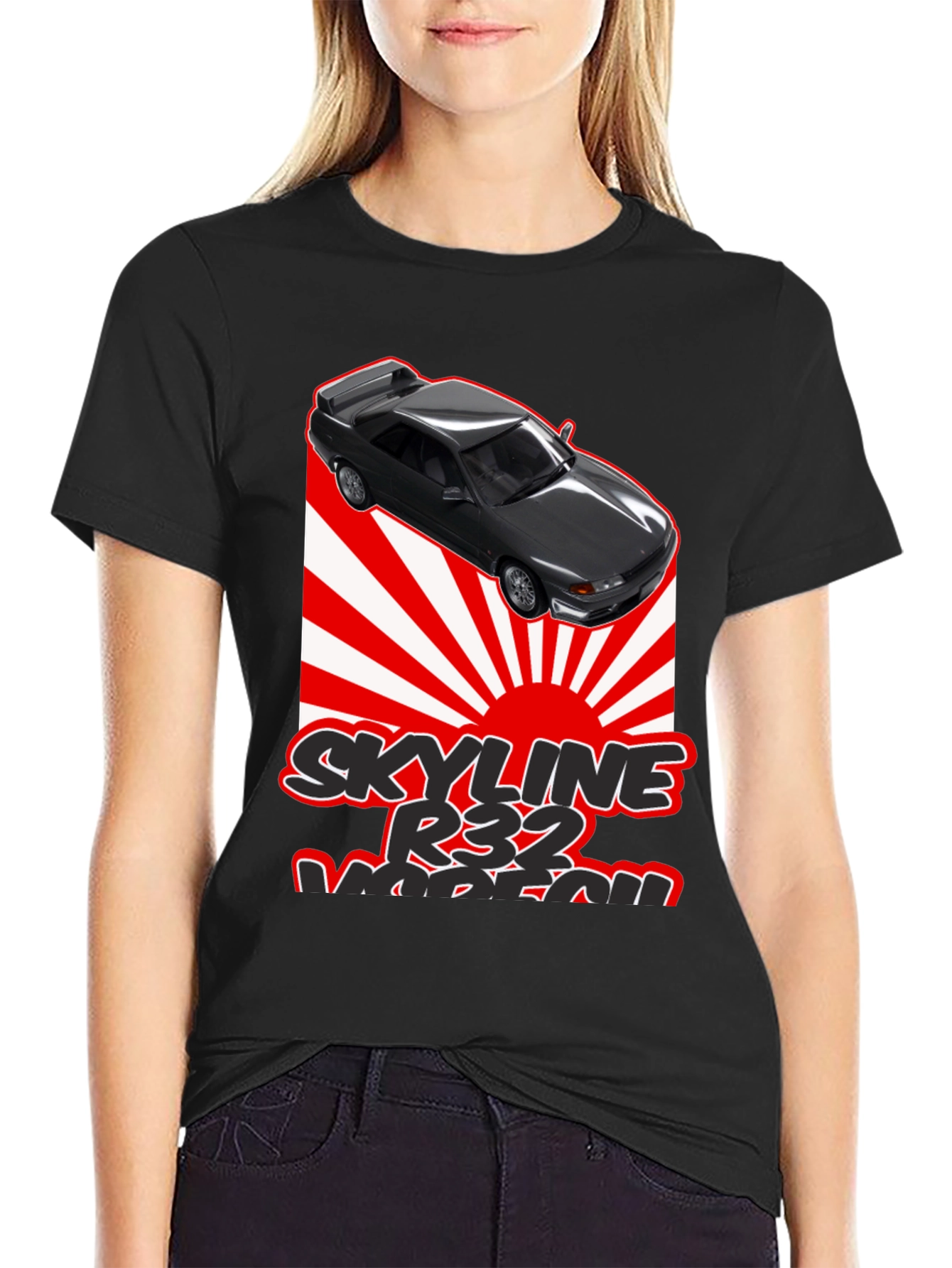 Skyline R32 T-Shirt - Japanese Racing Design
