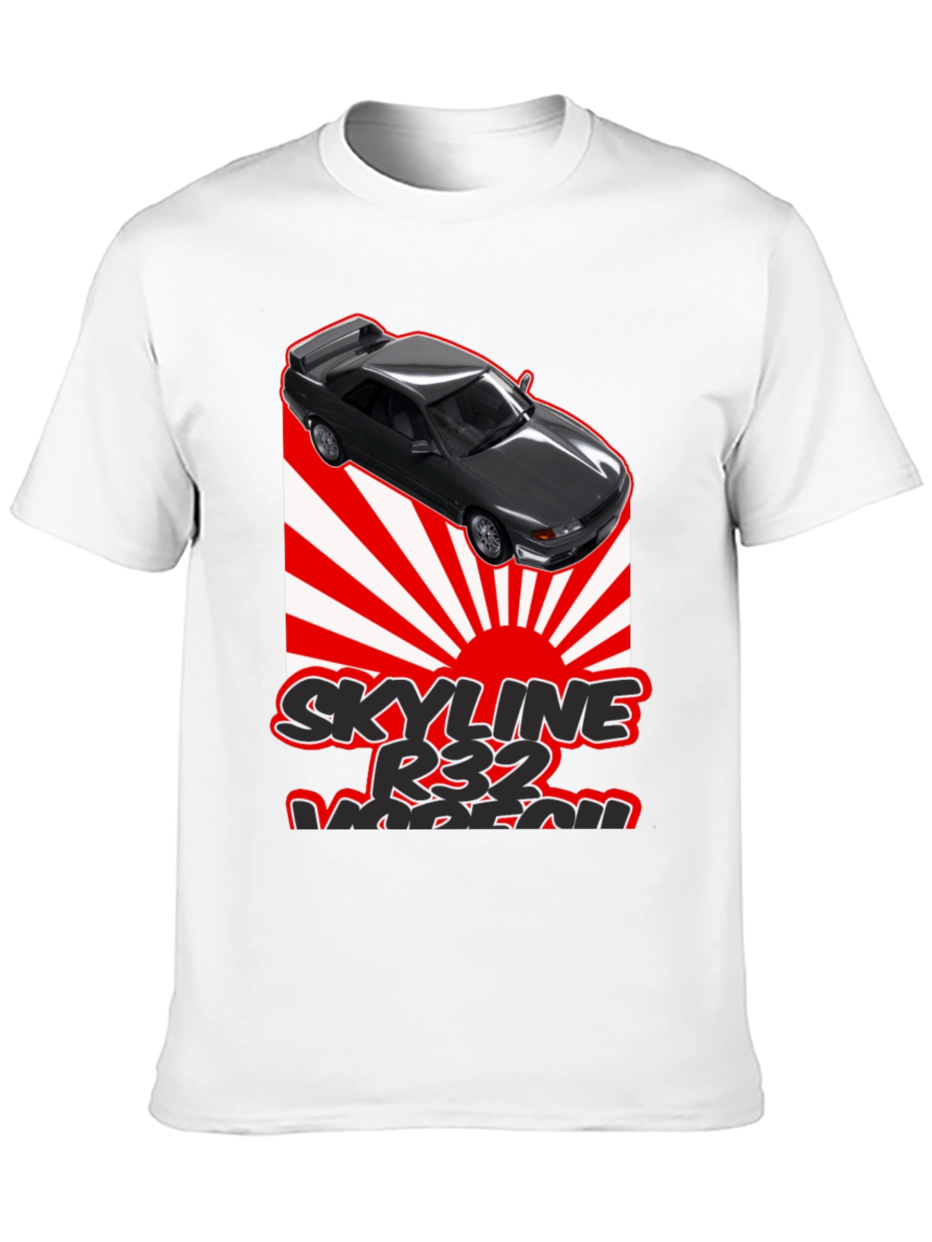 Skyline R32 T-Shirt - Japanese Racing Design