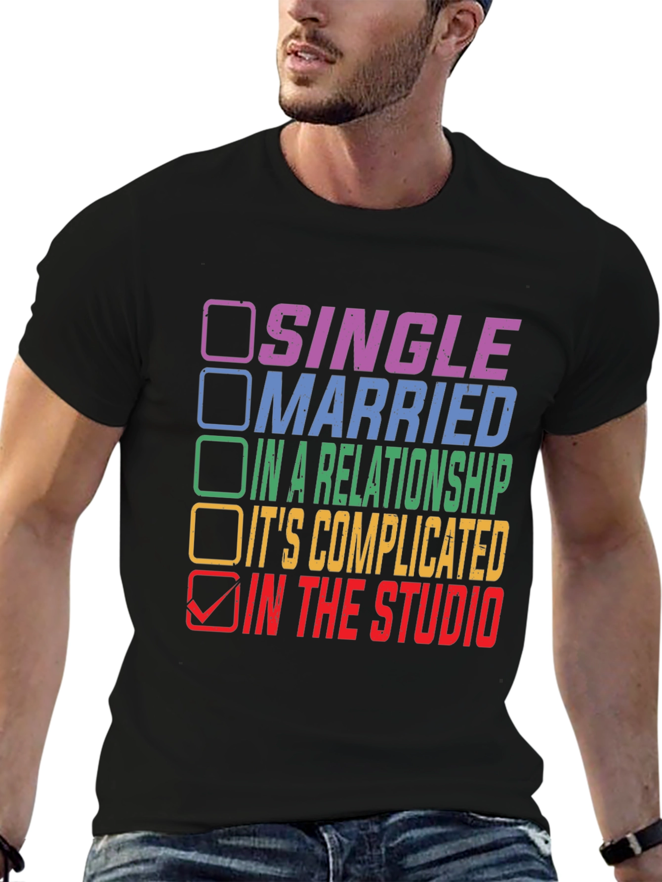 In the Studio T-Shirt - Musicians Life Tee
