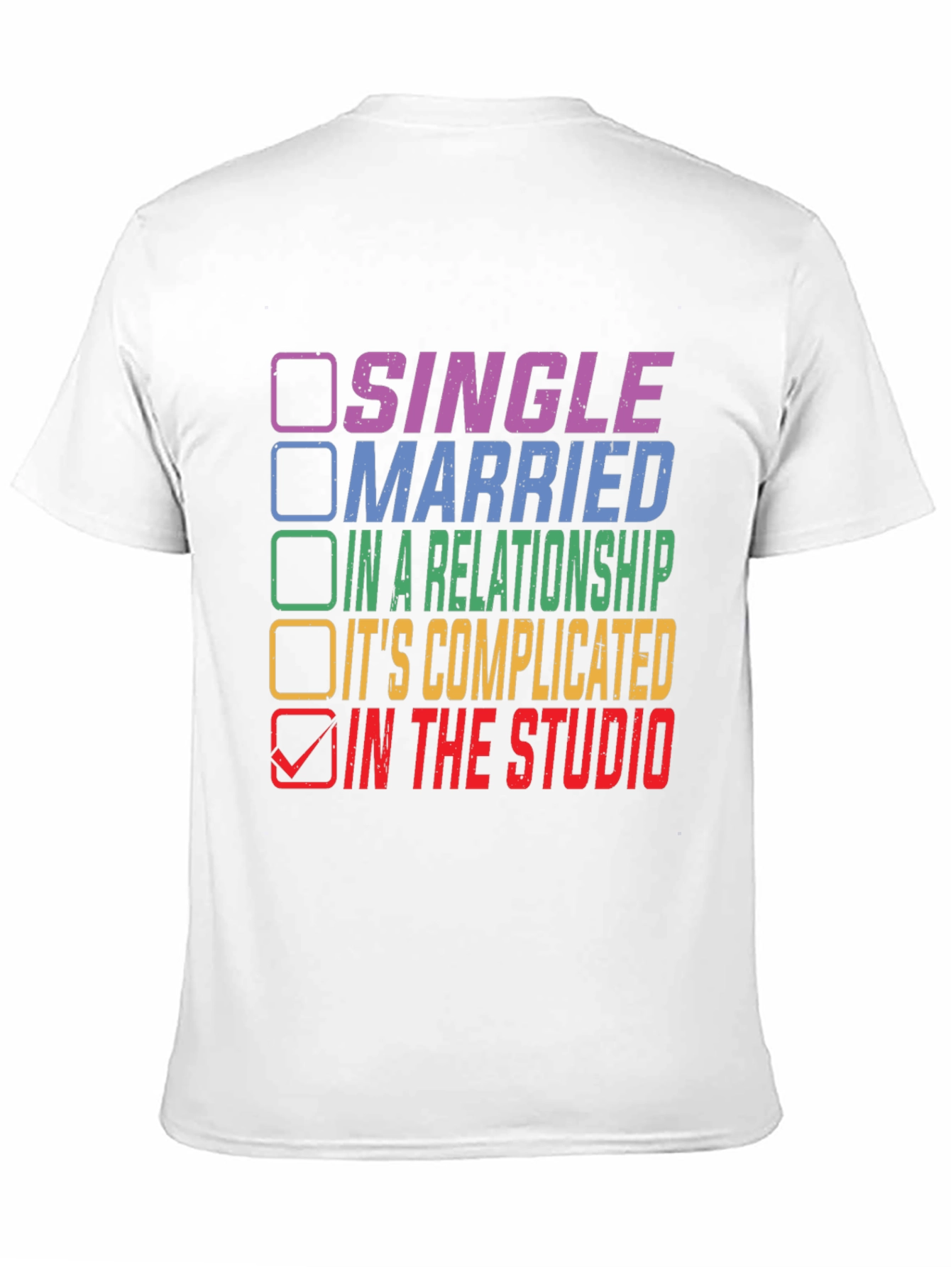 In the Studio T-Shirt - Musicians Life Tee