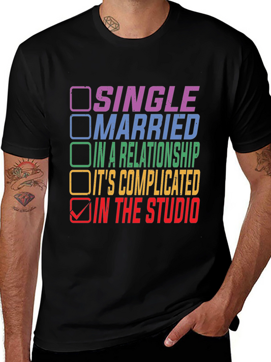 In the Studio T-Shirt - Musicians Life Tee