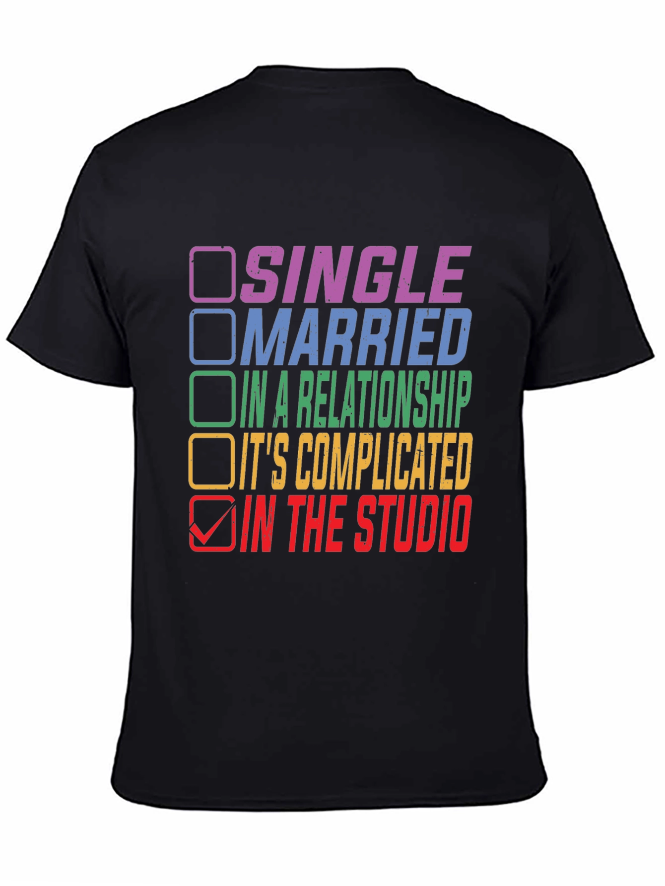 In the Studio T-Shirt - Musicians Life Tee