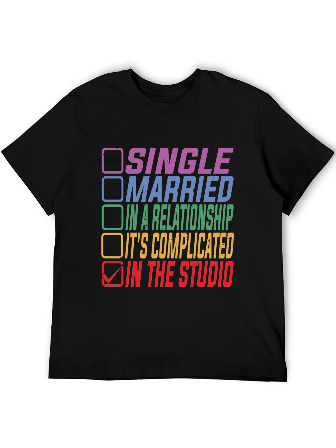 In the Studio T-Shirt - Musicians Life Tee
