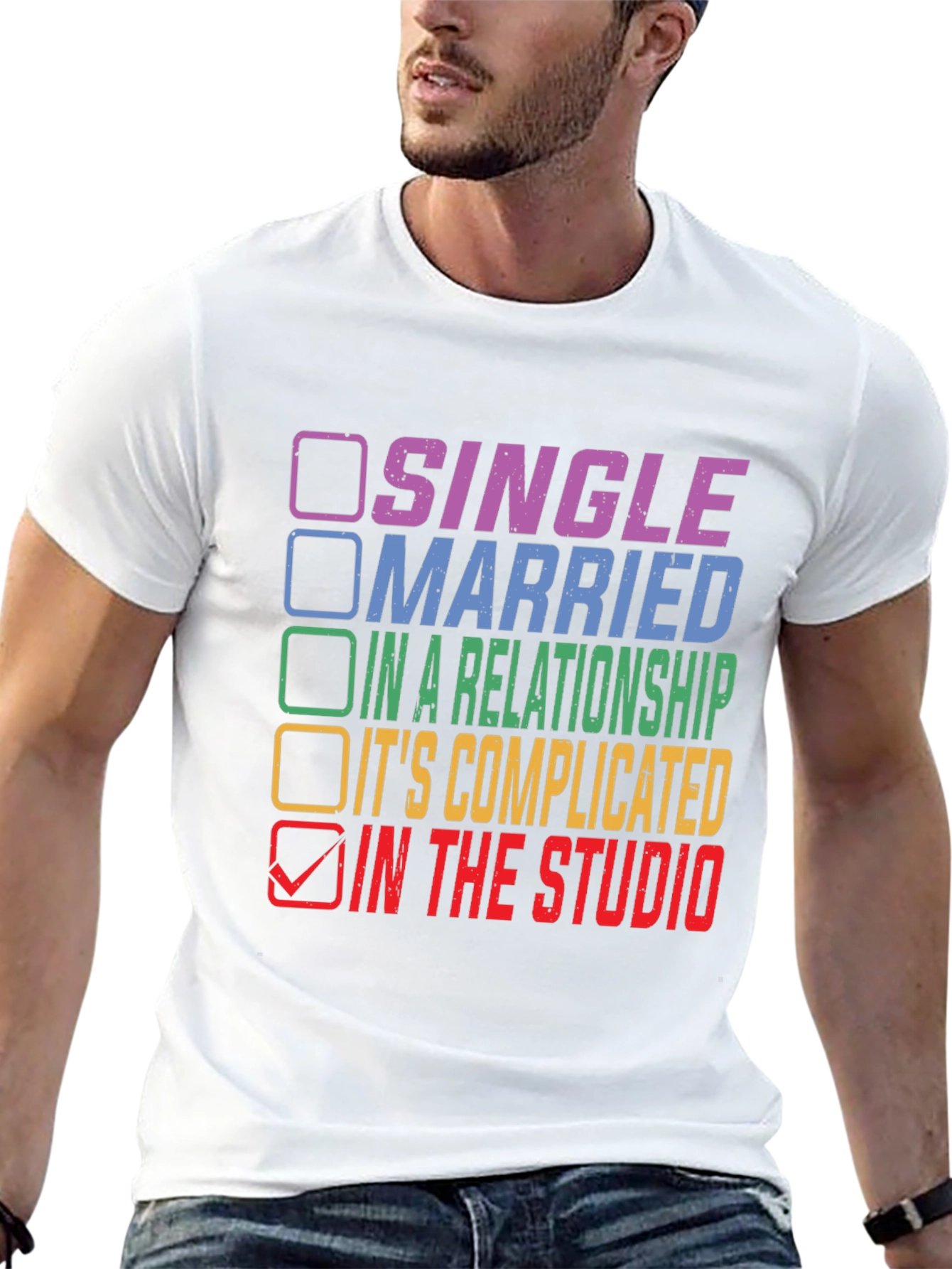 In the Studio T-Shirt - Musicians Life Tee
