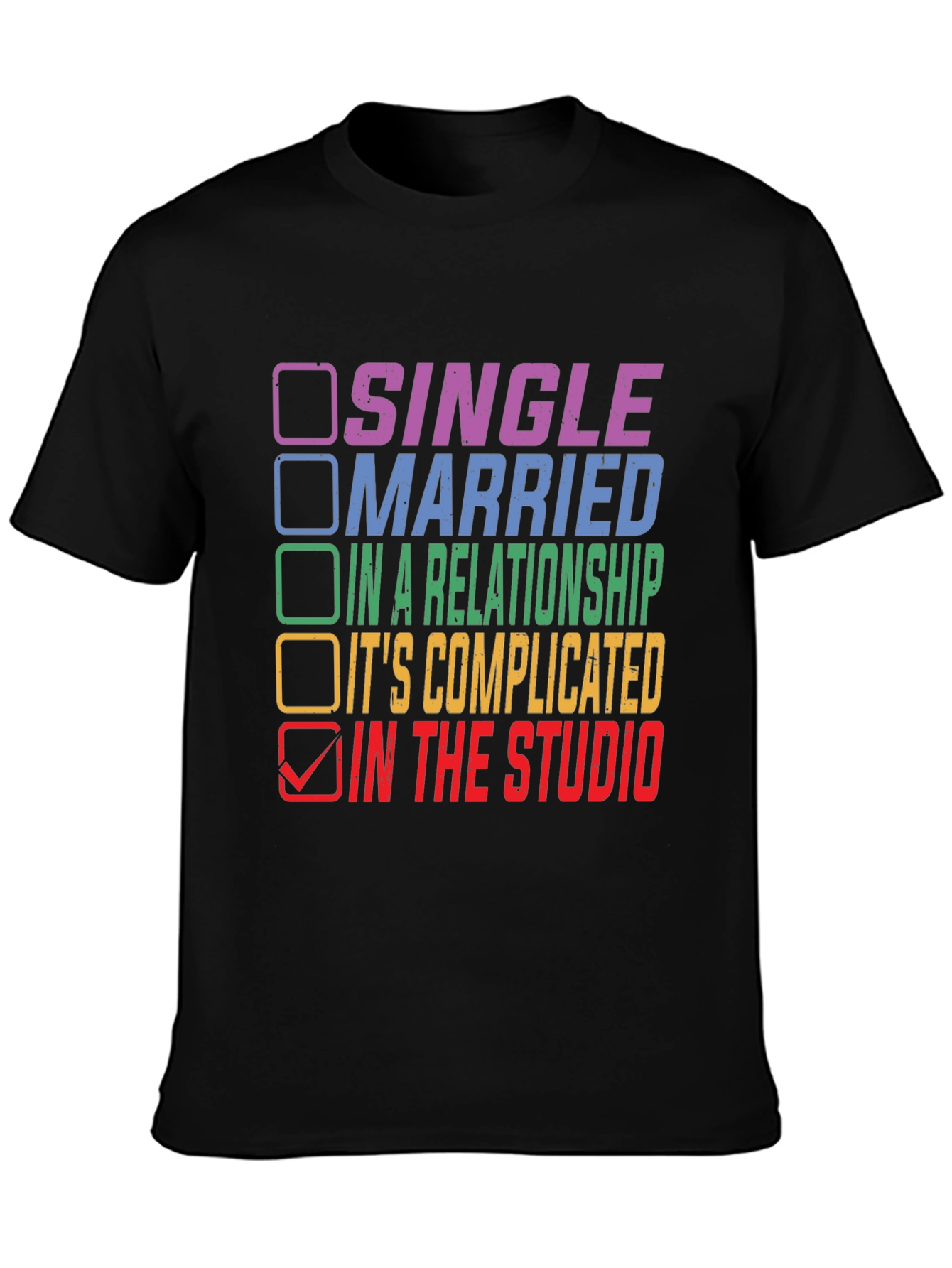 In the Studio T-Shirt - Musicians Life Tee