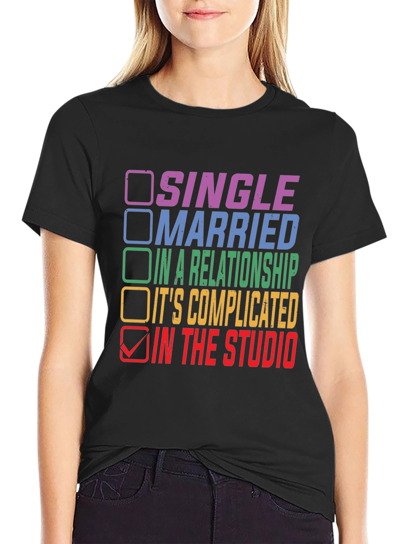 In the Studio T-Shirt - Musicians Life Tee