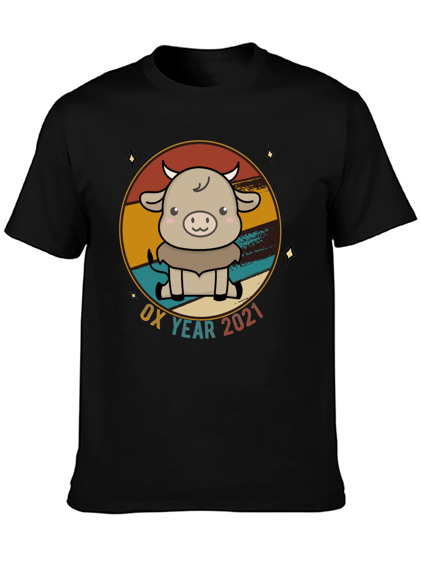 Ox Year 2021 Graphic Tee - Zodiac Design