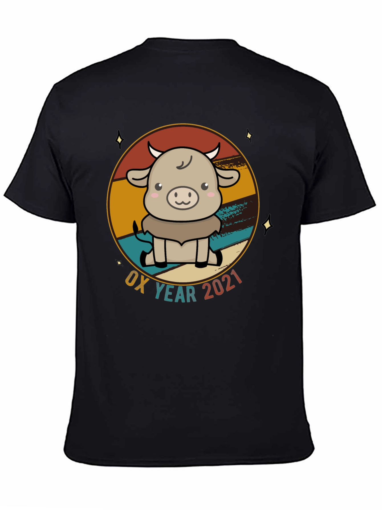 Ox Year 2021 Graphic Tee - Zodiac Design
