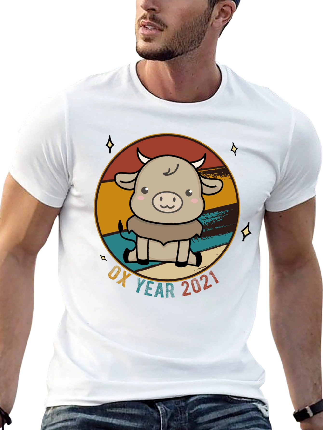 Ox Year 2021 Graphic Tee - Zodiac Design