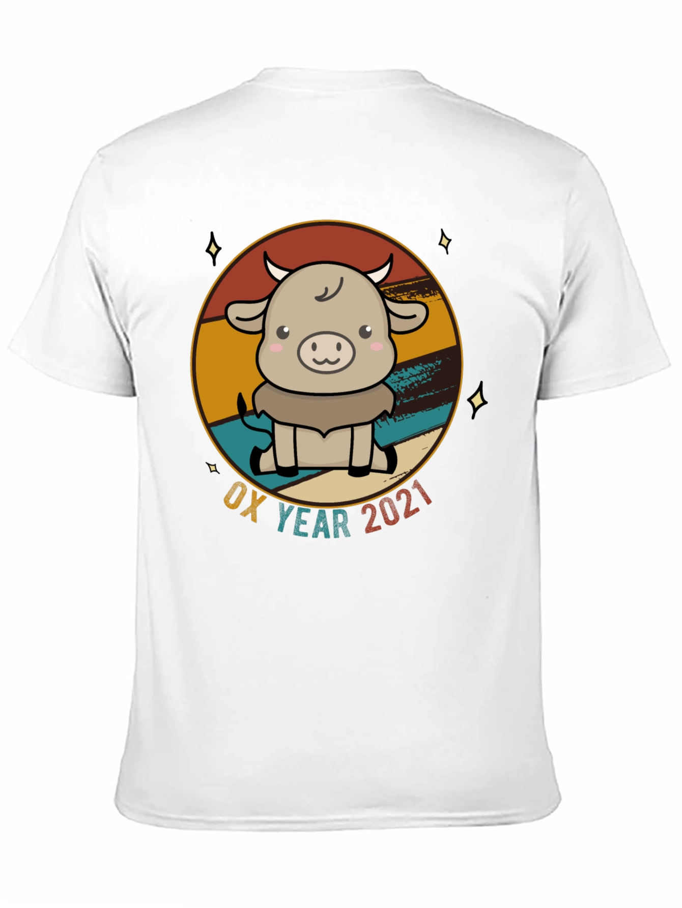 Ox Year 2021 Graphic Tee - Zodiac Design