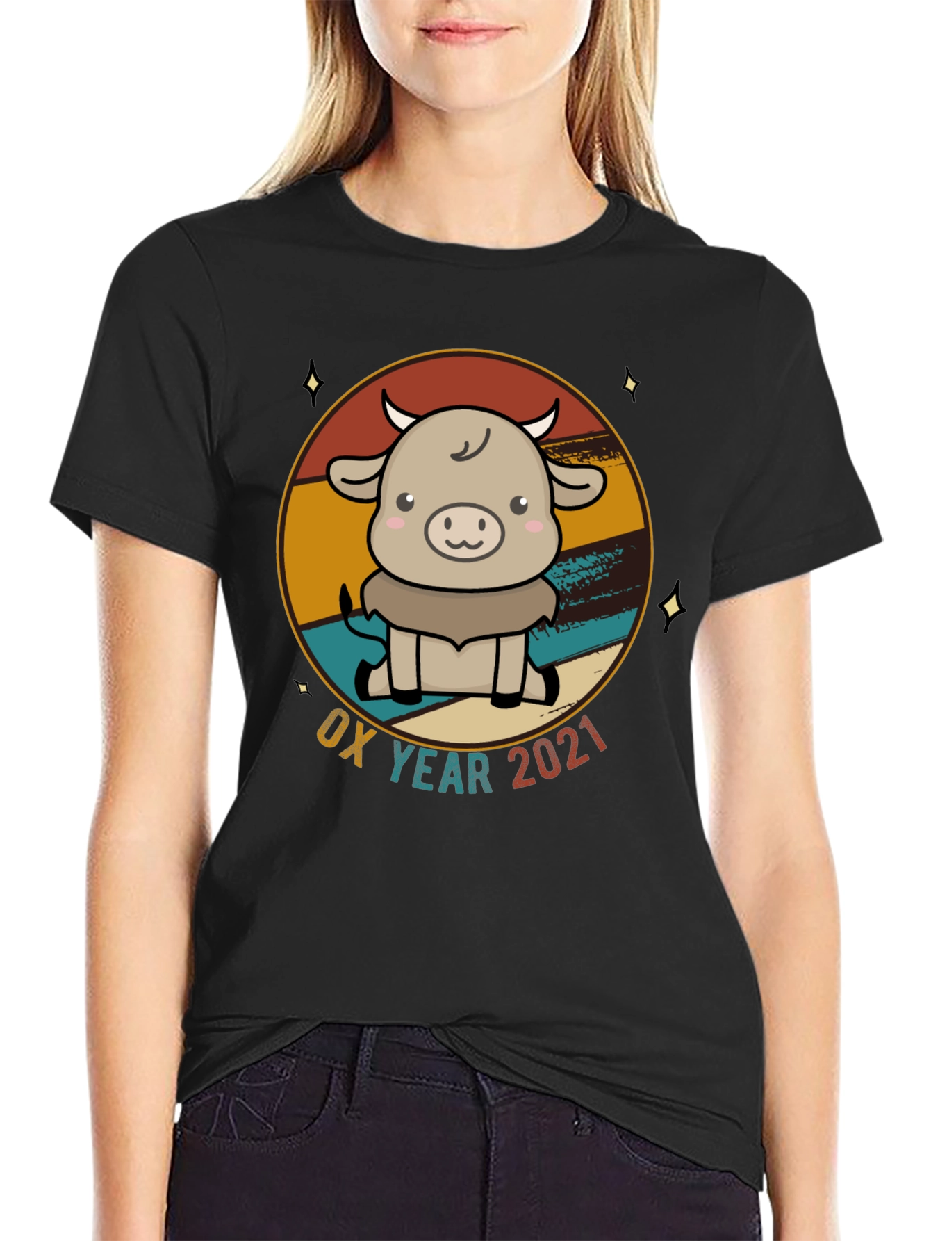 Ox Year 2021 Graphic Tee - Zodiac Design