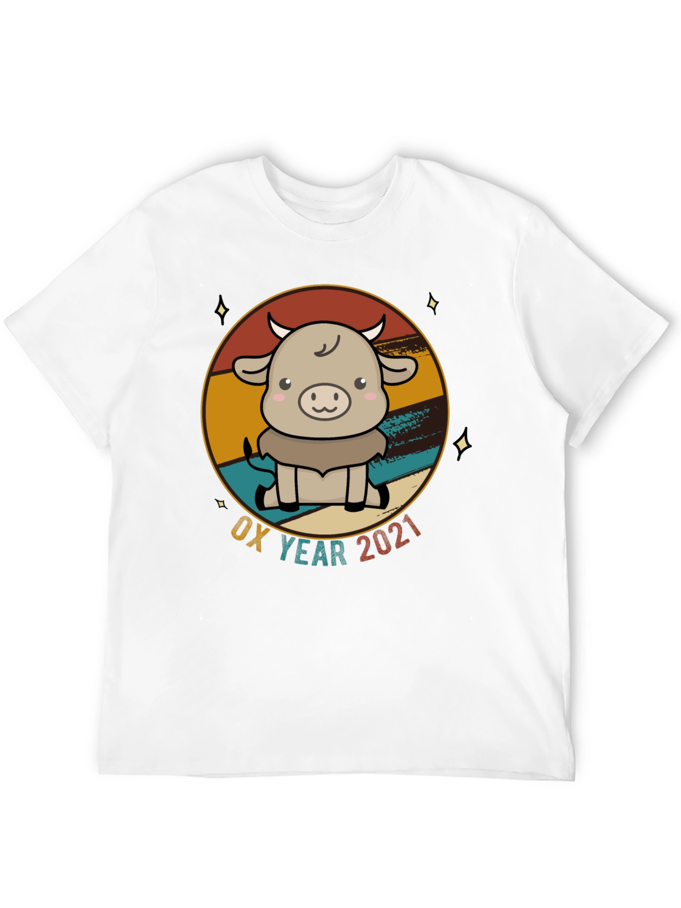 Ox Year 2021 Graphic Tee - Zodiac Design