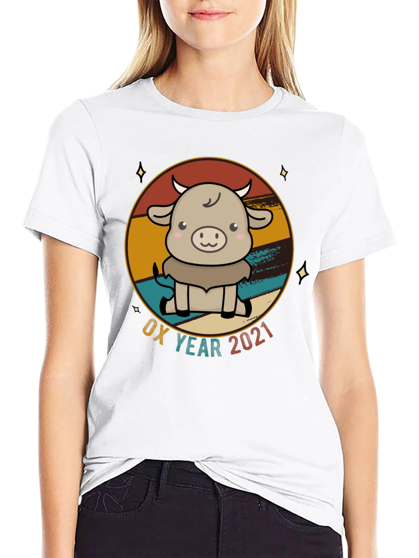 Ox Year 2021 Graphic Tee - Zodiac Design