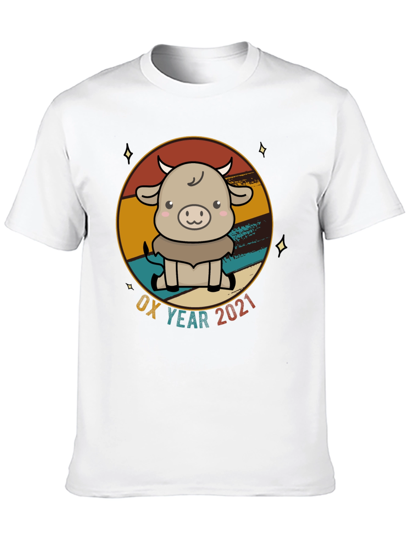 Ox Year 2021 Graphic Tee - Zodiac Design