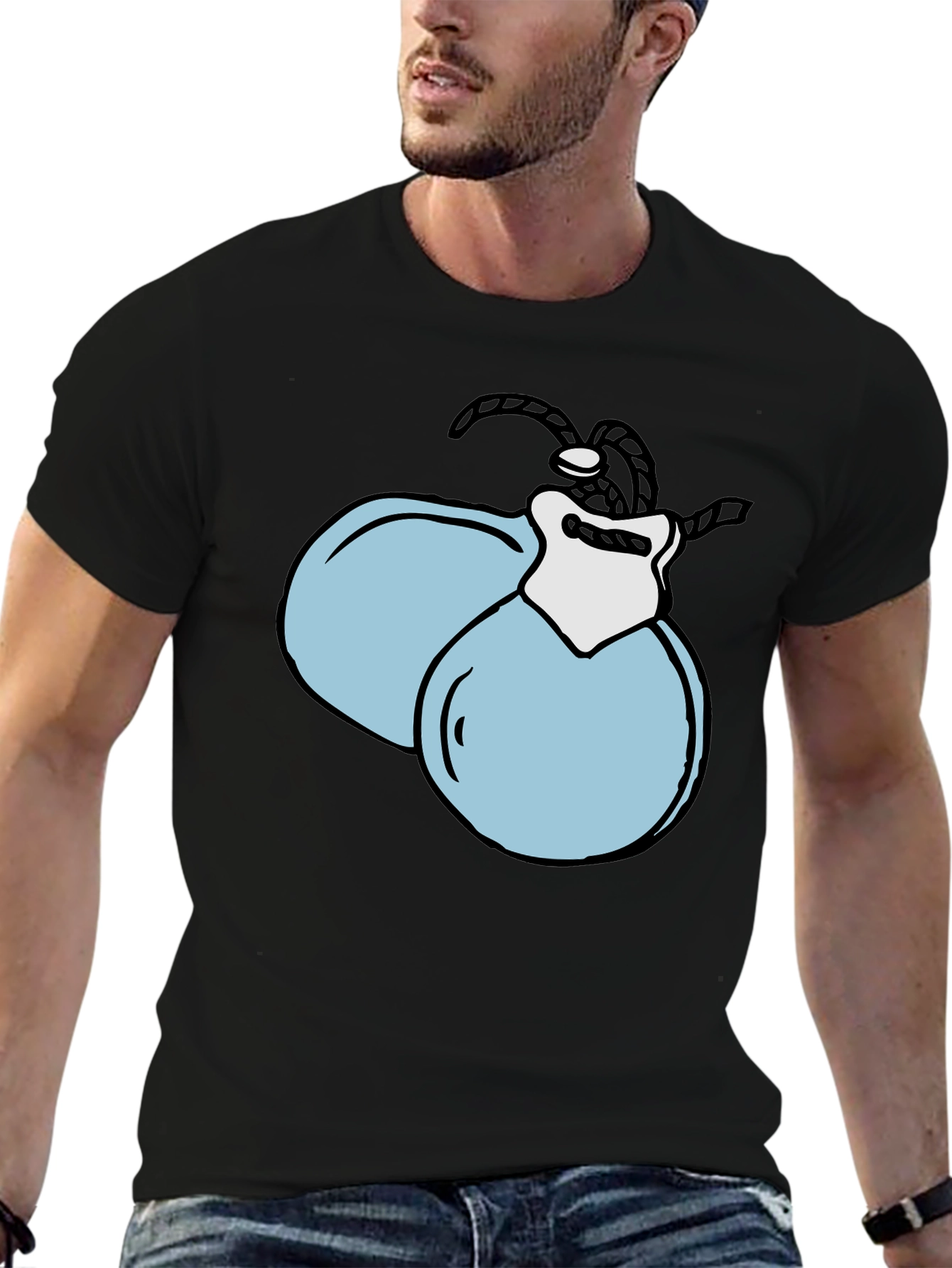 Castanets Graphic T-Shirt - Fun Percussion Design