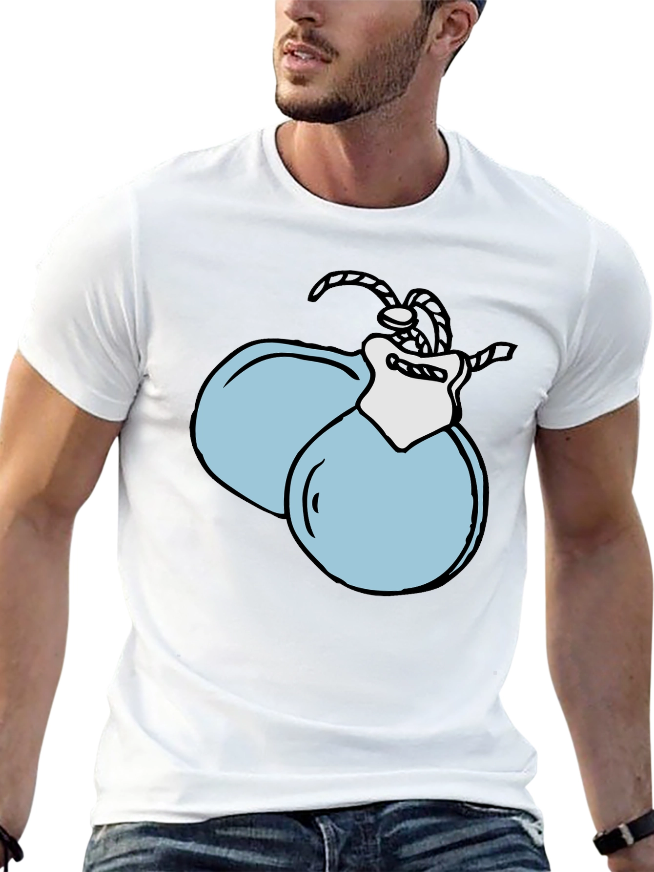 Castanets Graphic T-Shirt - Fun Percussion Design