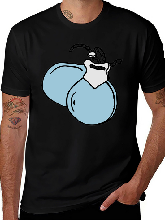 Castanets Graphic T-Shirt - Fun Percussion Design