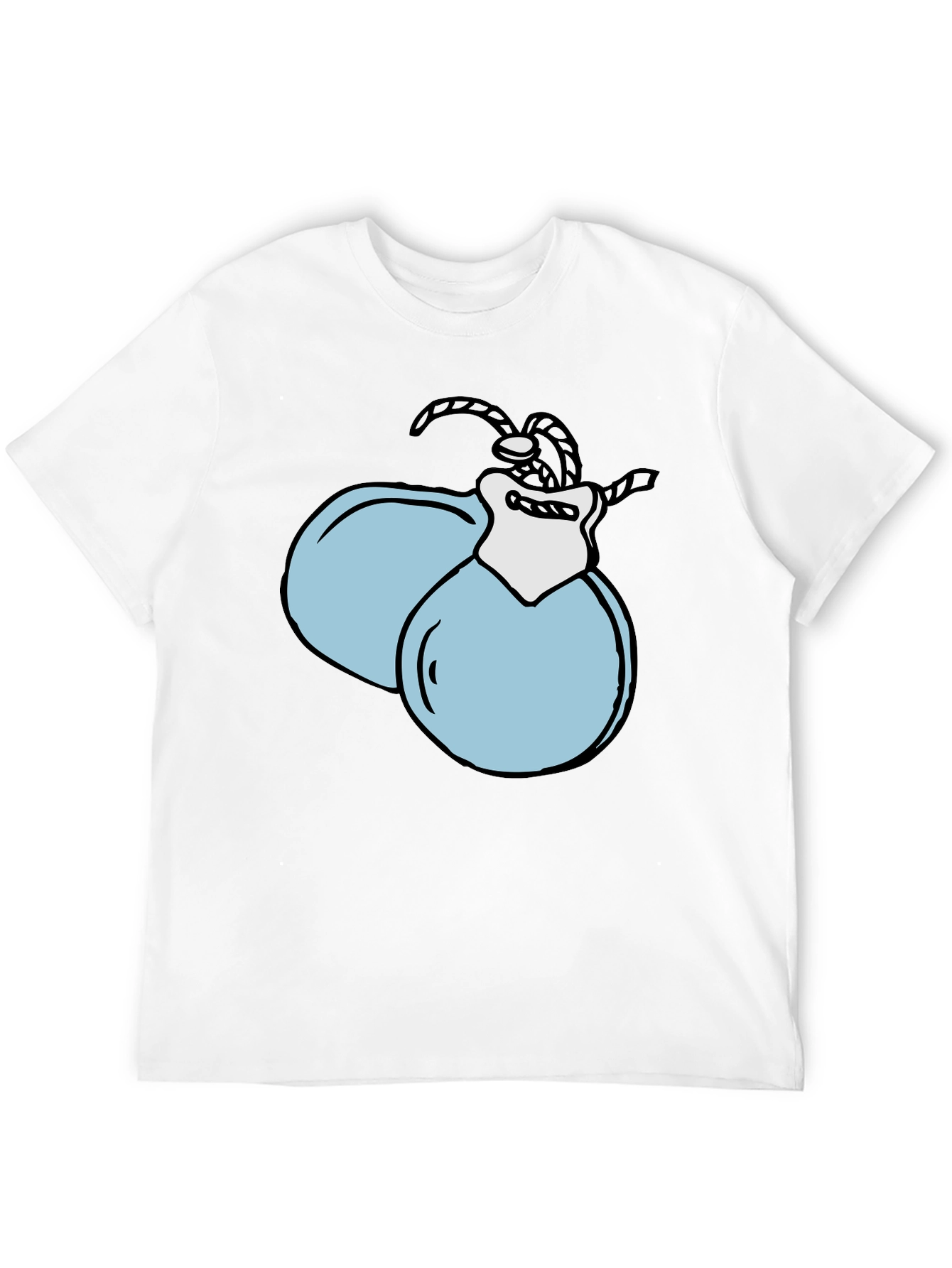 Castanets Graphic T-Shirt - Fun Percussion Design