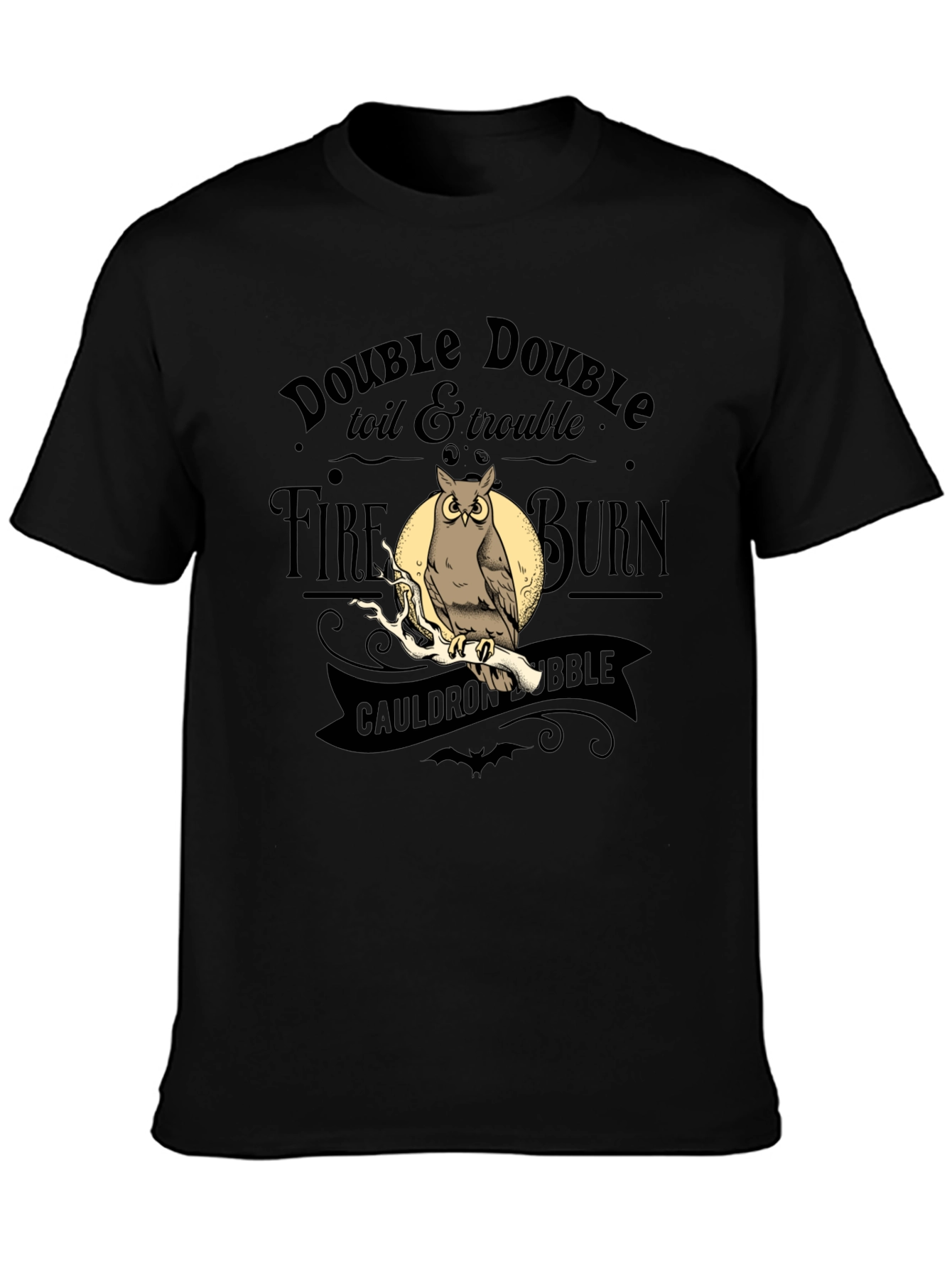 Double Double Toil & Trouble Owl T-Shirt
