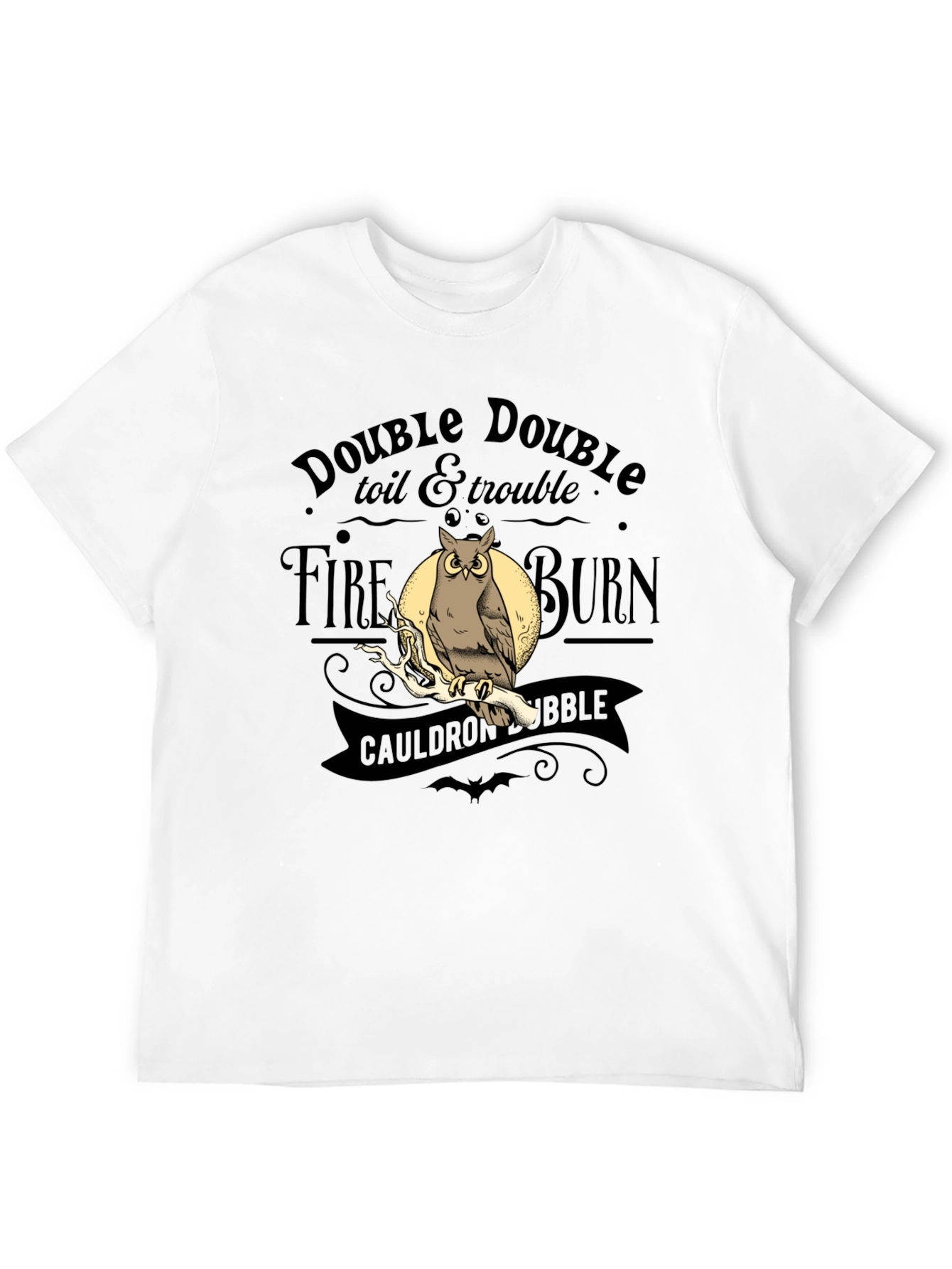 Double Double Toil & Trouble Owl T-Shirt