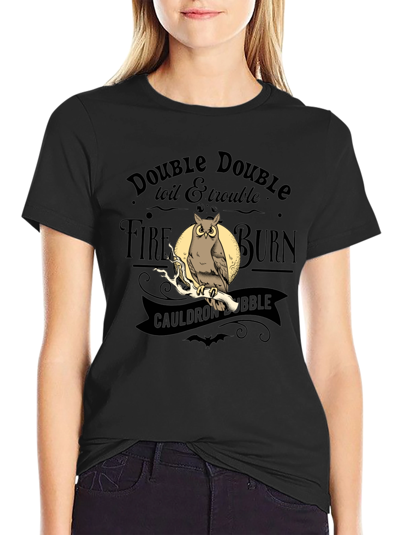 Double Double Toil & Trouble Owl T-Shirt
