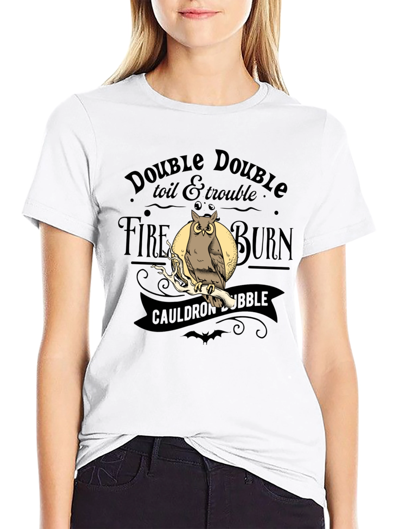 Double Double Toil & Trouble Owl T-Shirt