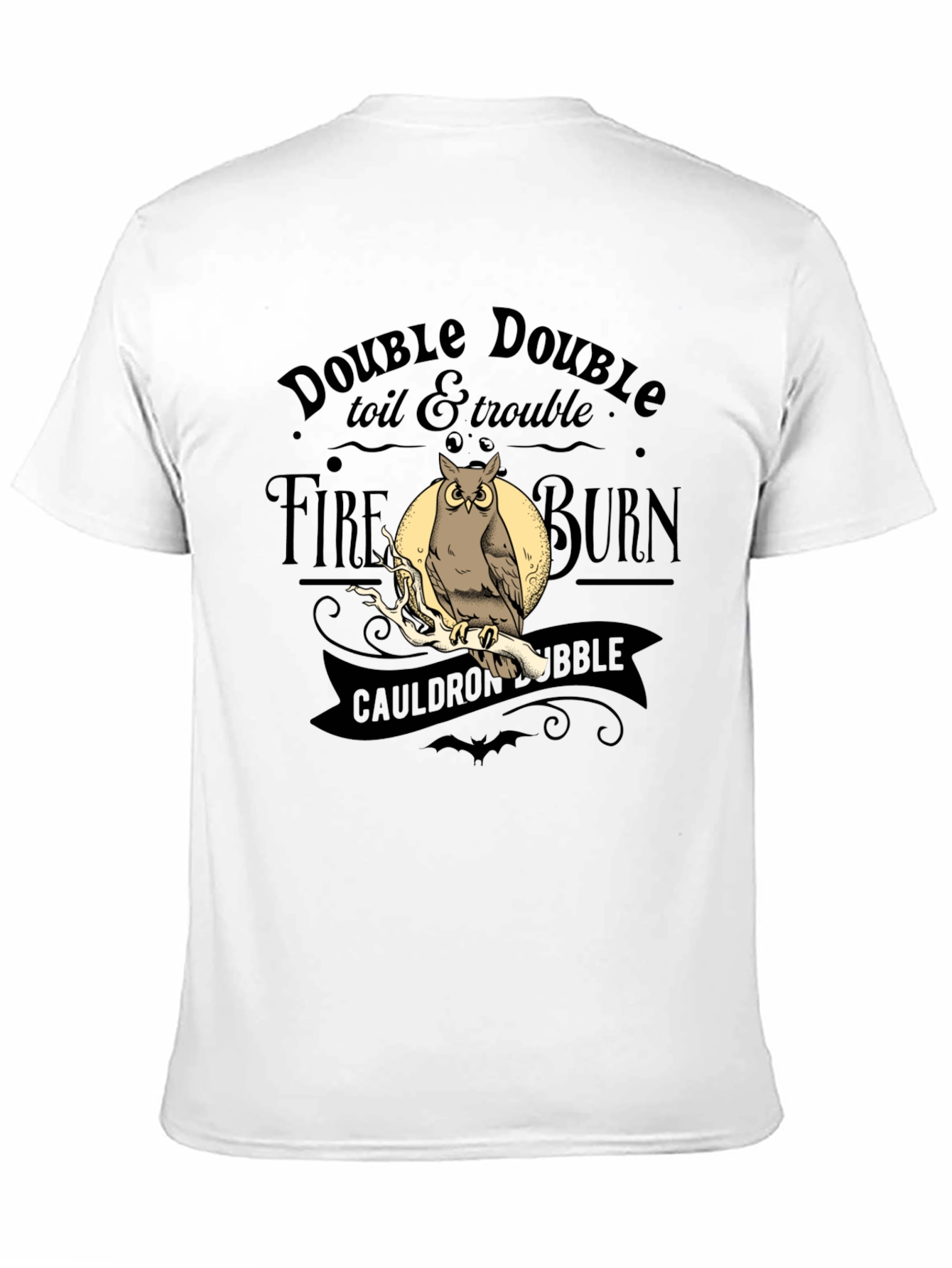 Double Double Toil & Trouble Owl T-Shirt