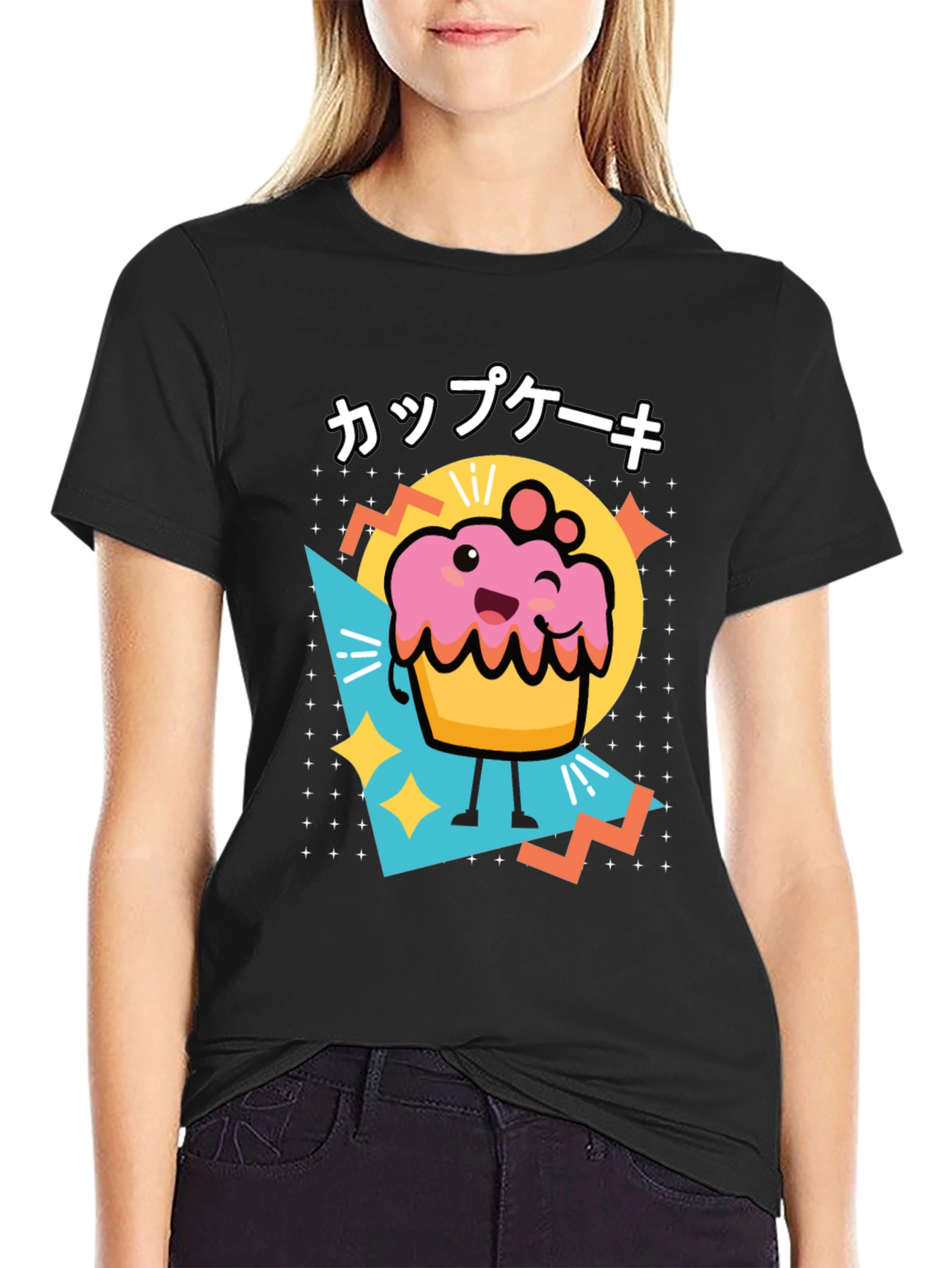 Kawaii Cupcake T-Shirt - Cute Japanese Style