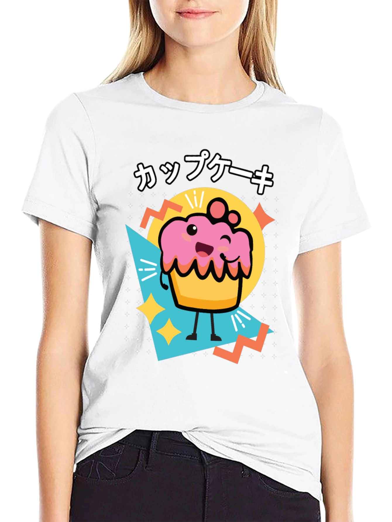 Kawaii Cupcake T-Shirt - Cute Japanese Style