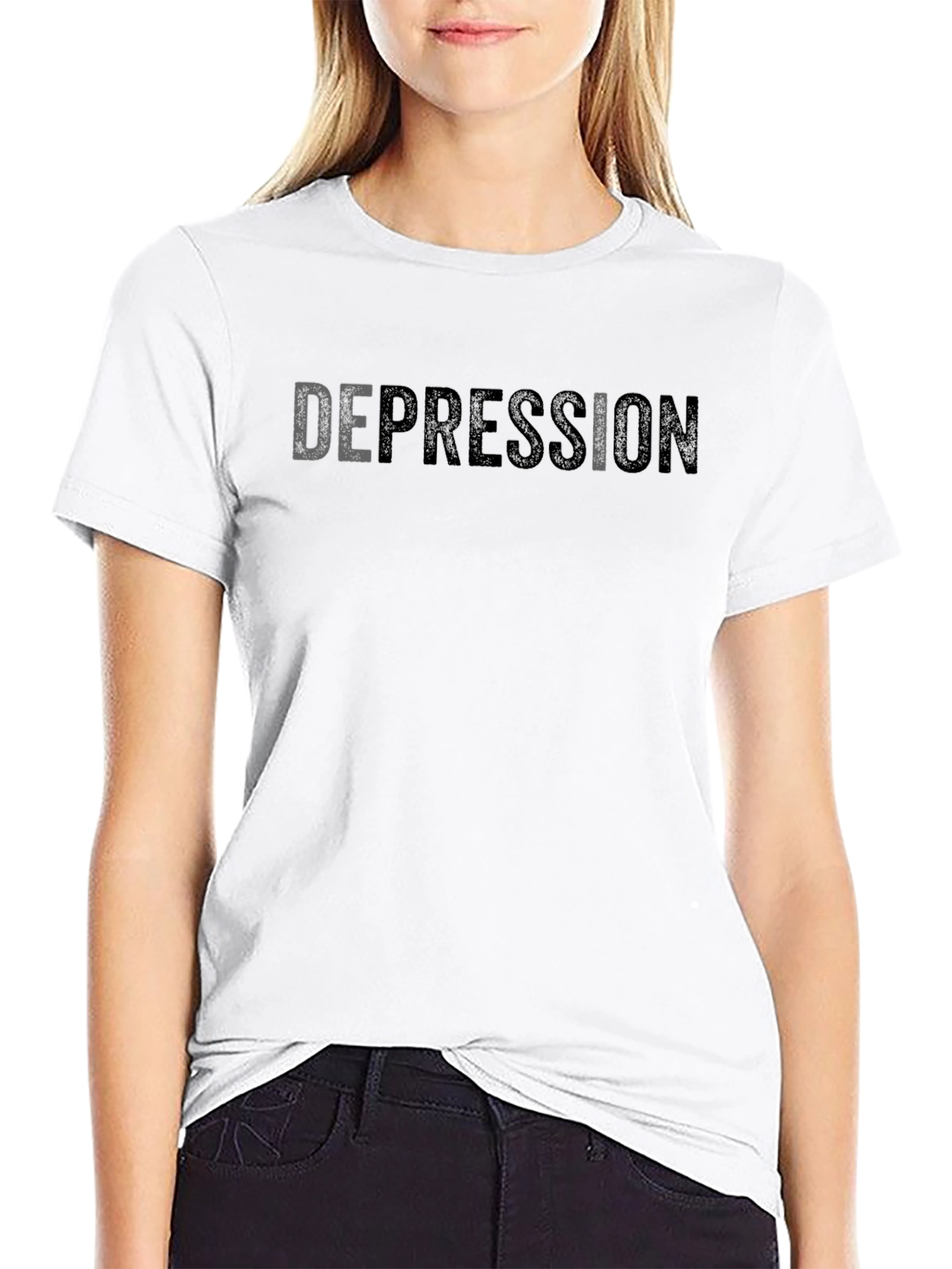 Depression Graphic T-Shirt - Comfort & Style