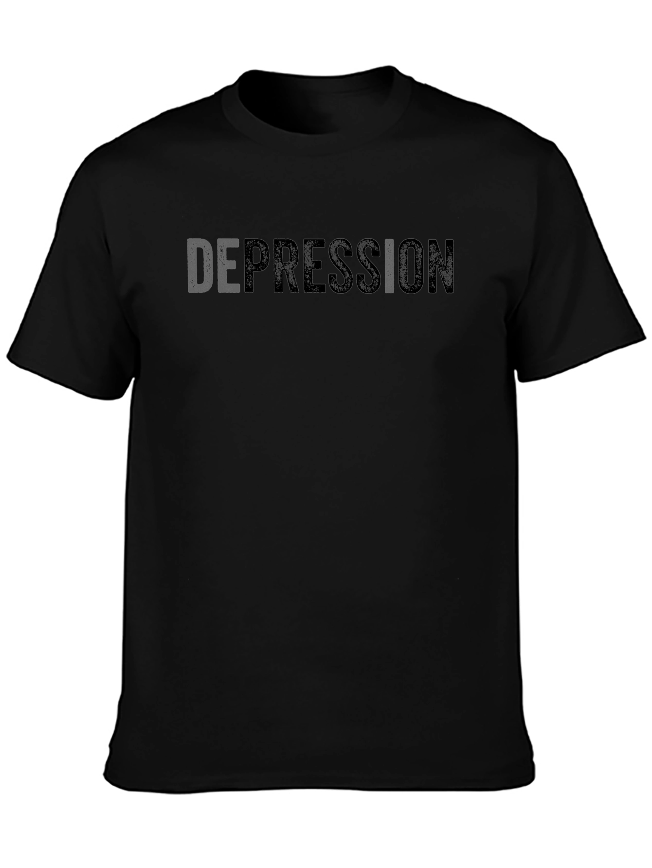 Depression Graphic T-Shirt - Comfort & Style