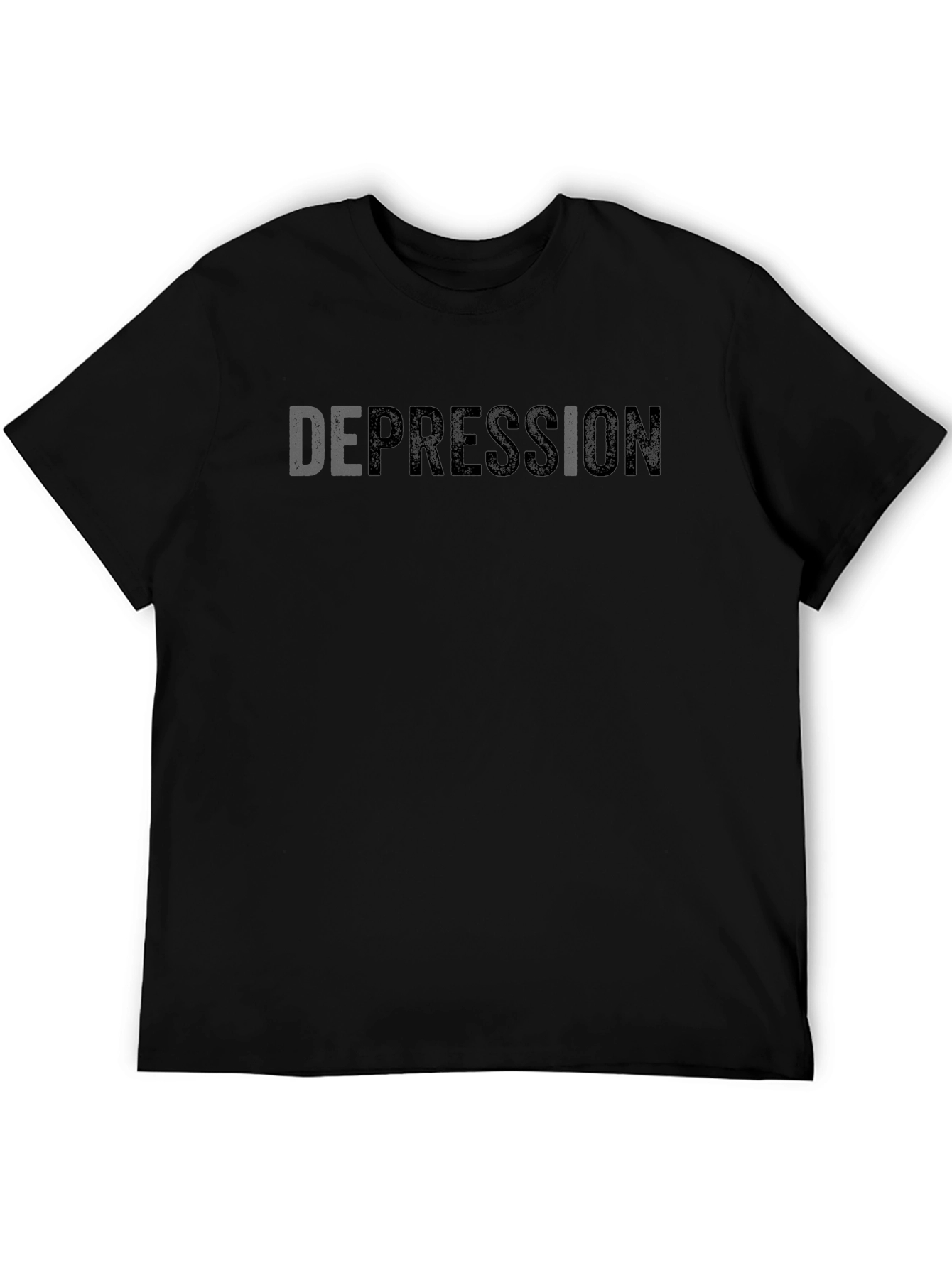 Depression Graphic T-Shirt - Comfort & Style