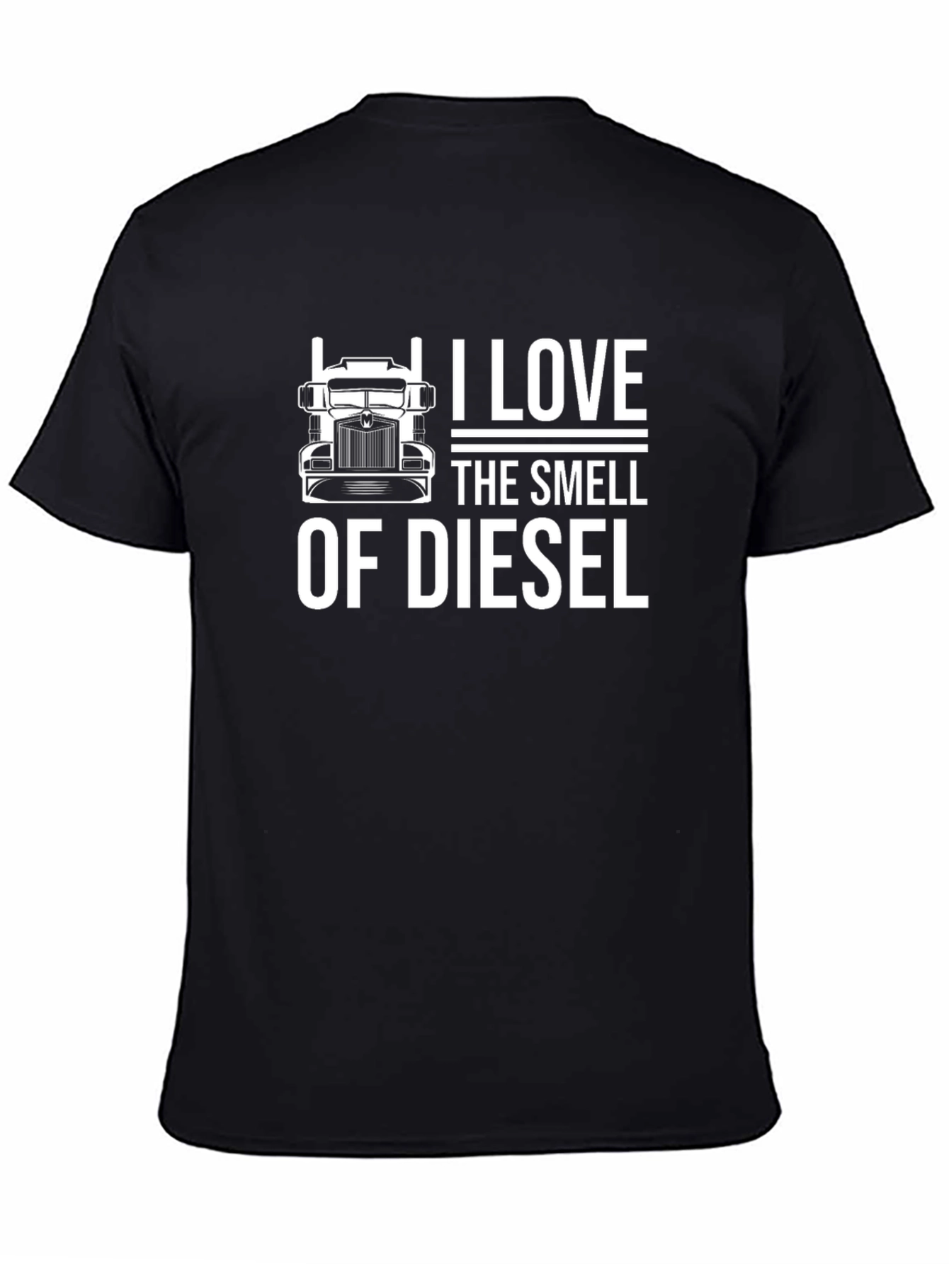 I Love The Smell of Diesel Black T-Shirt
