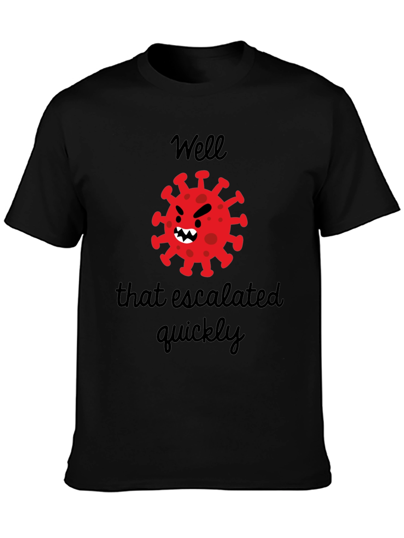 Escalated Quickly Funny Graphic Tee