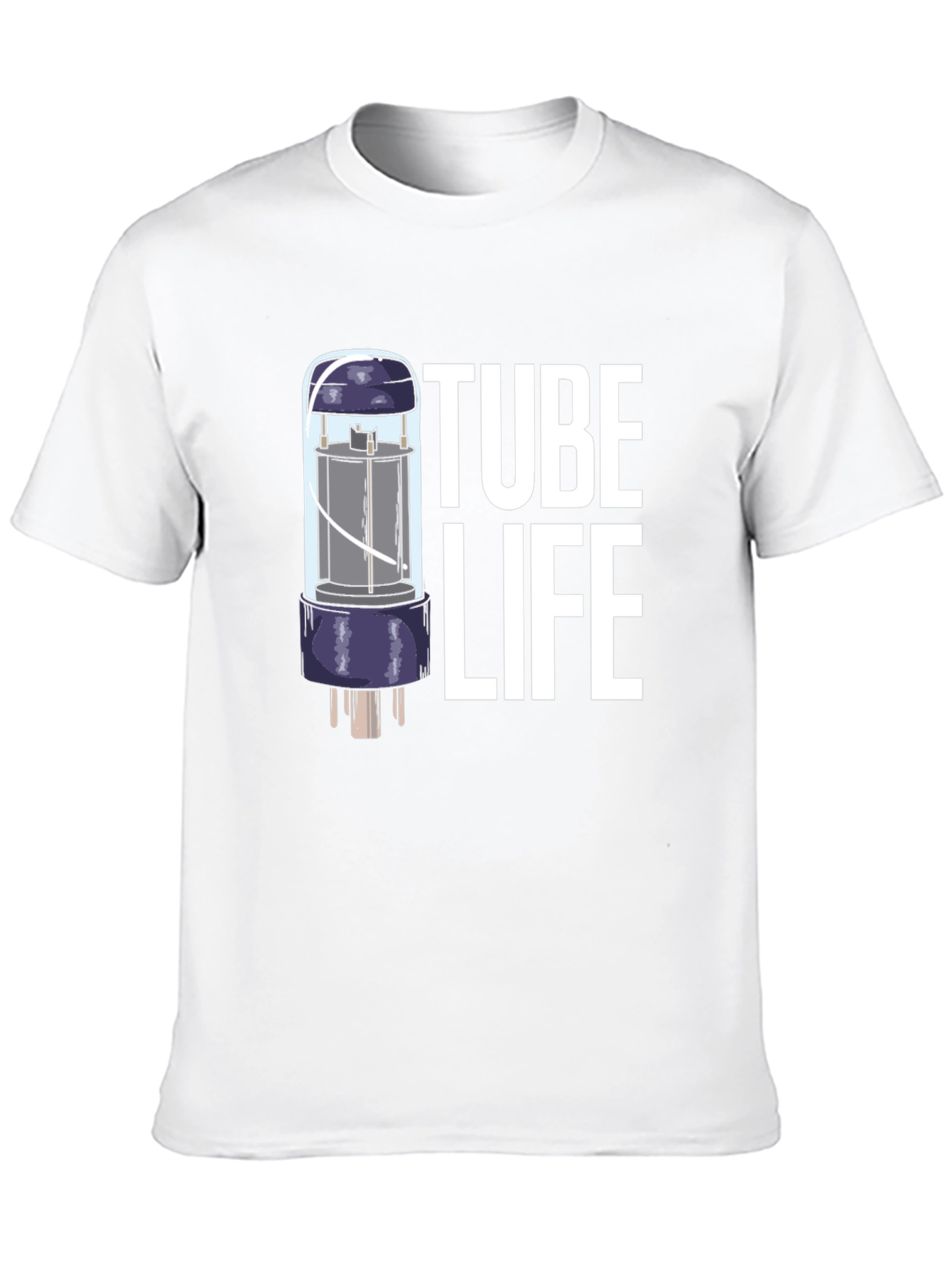Tube Life T-Shirt - Black Graphic Tee
