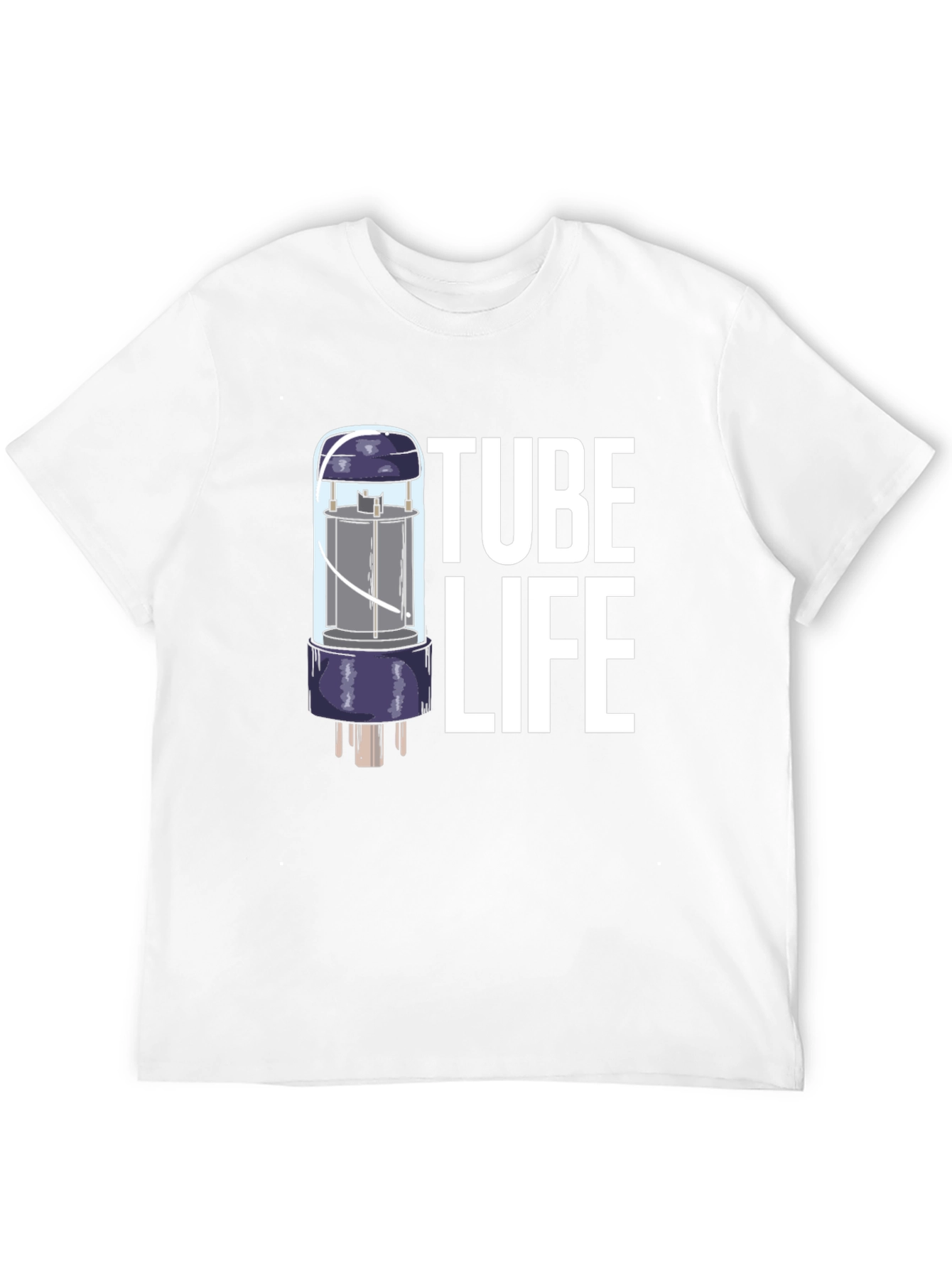Tube Life T-Shirt - Black Graphic Tee