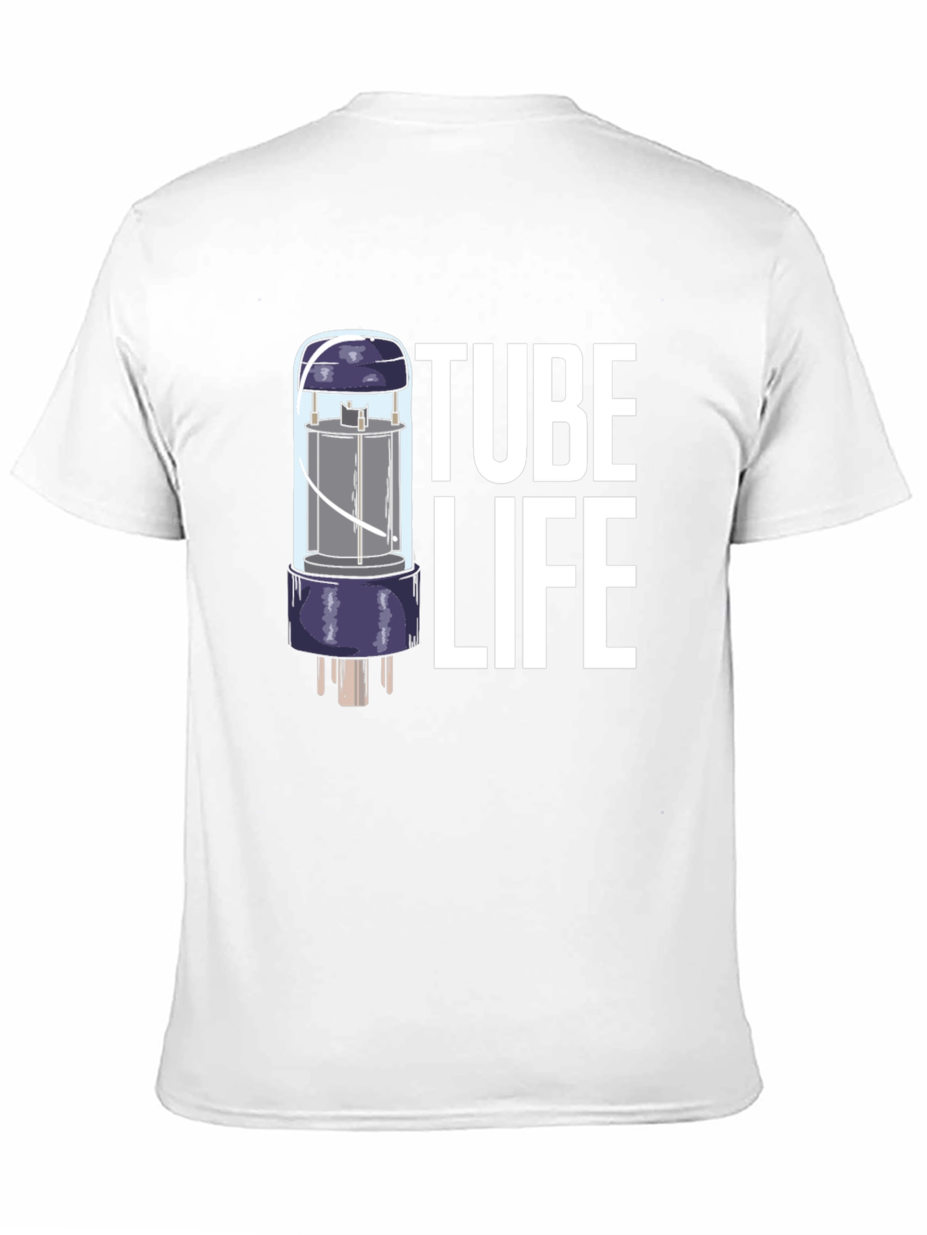 Tube Life T-Shirt - Black Graphic Tee