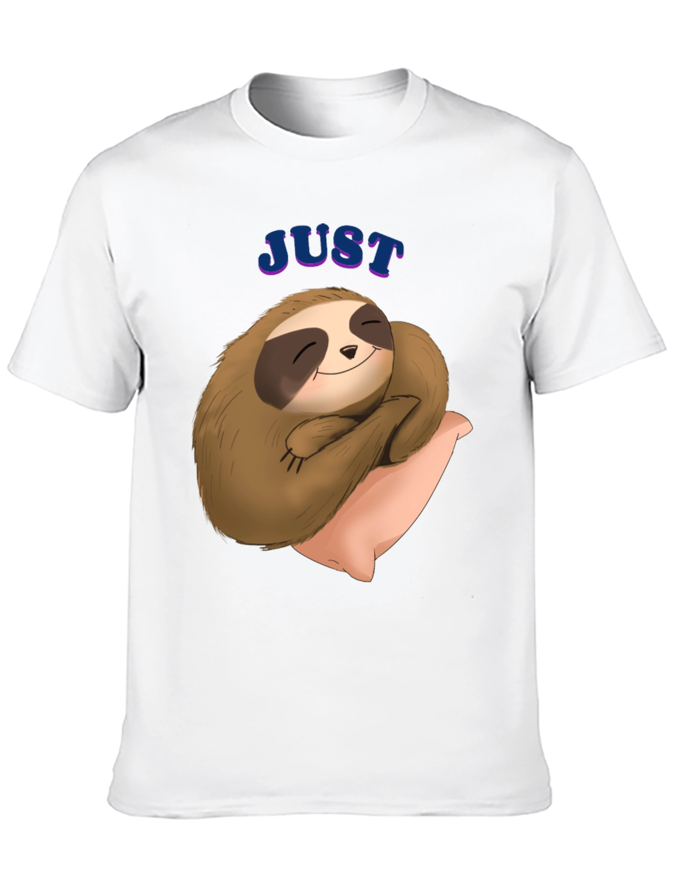 Cute Sloth T-Shirt - Just Slothin Around