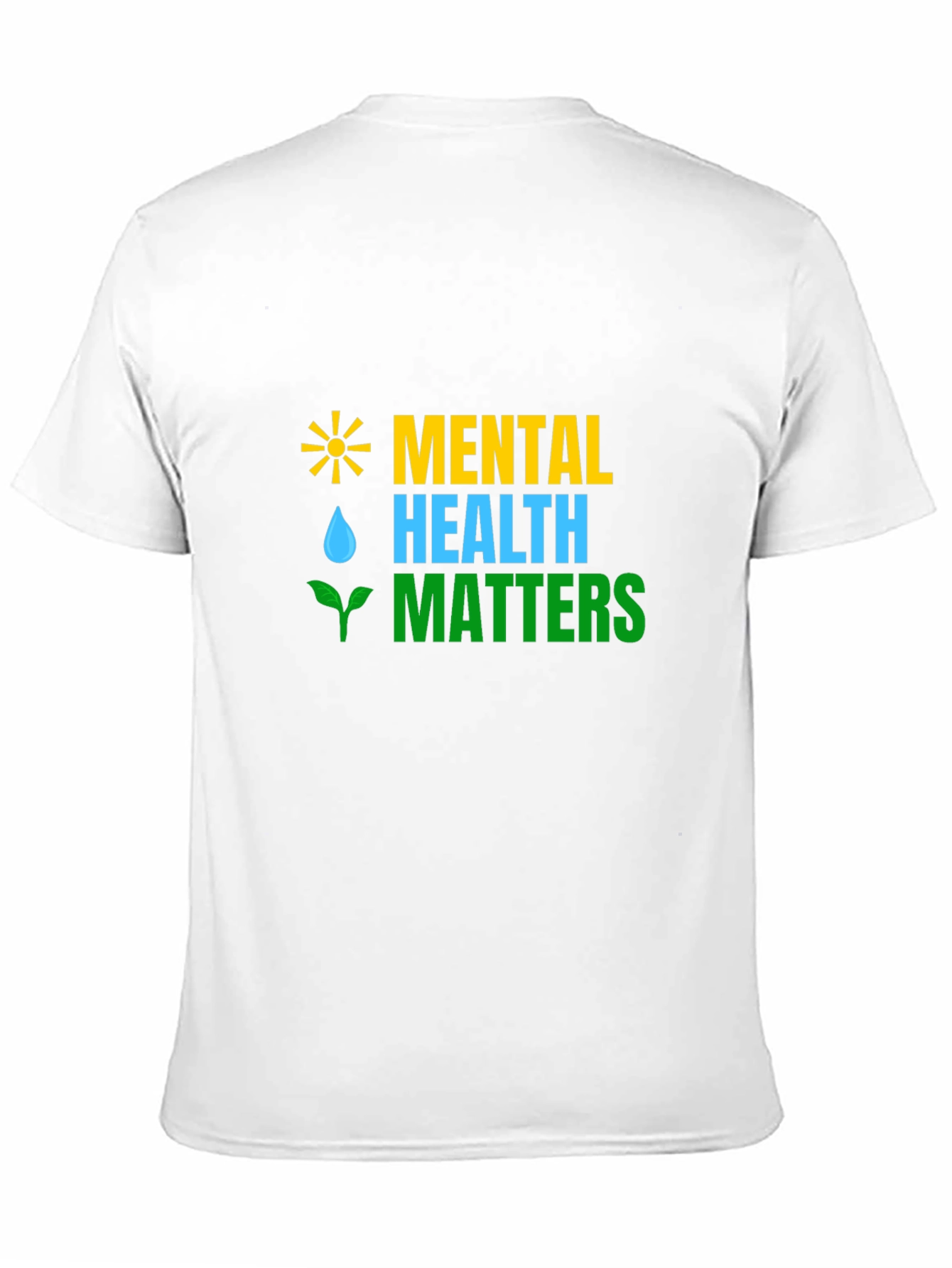 Mental Health Matters Graphic Tee - Black