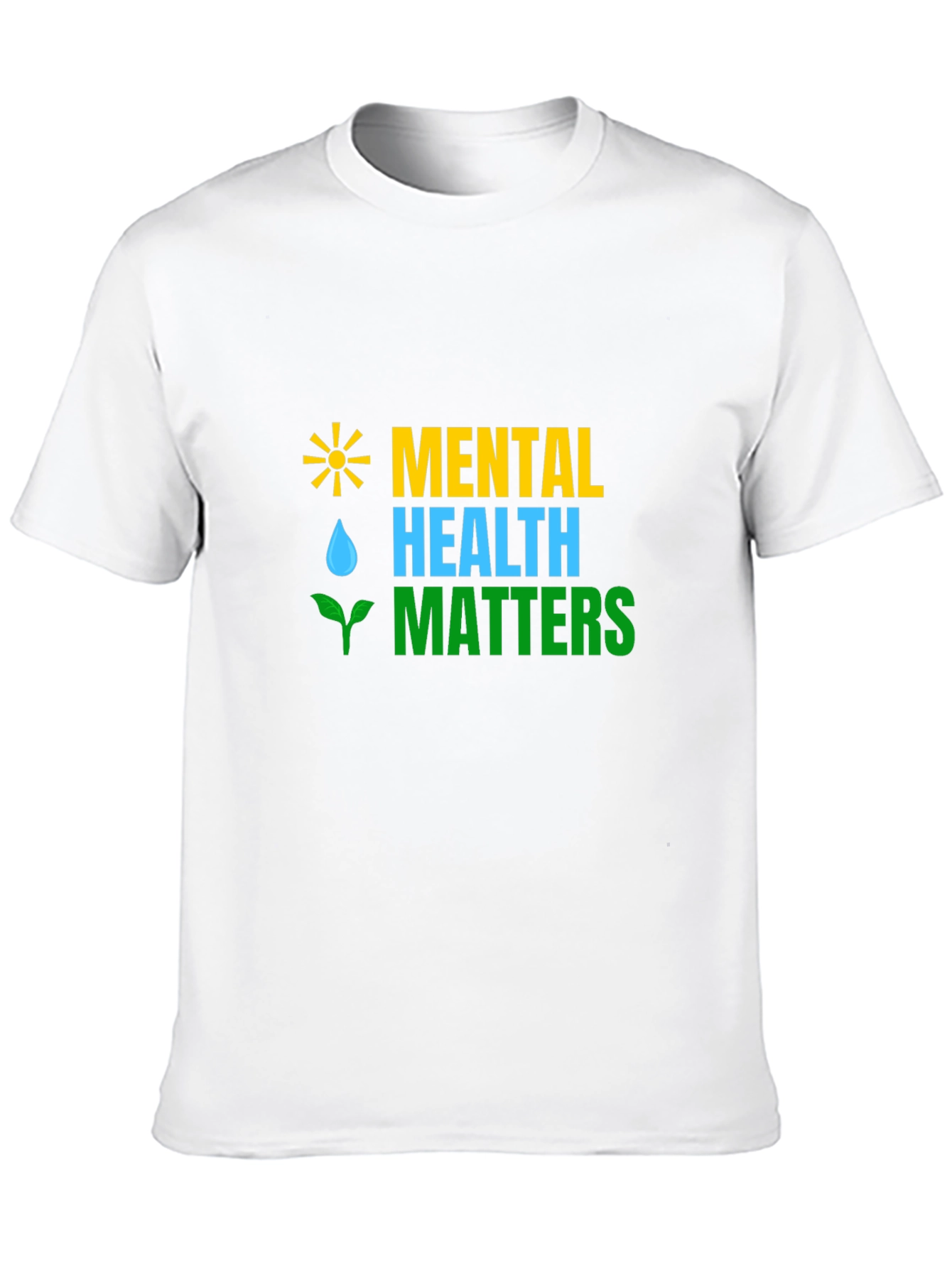 Mental Health Matters Graphic Tee - Black